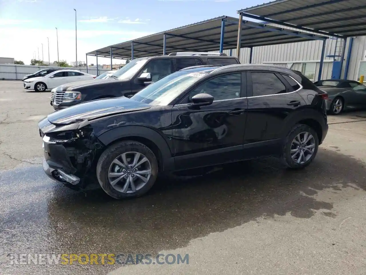 1 Photograph of a damaged car 3MVDMBCMXSM799736 MAZDA CX30 2025