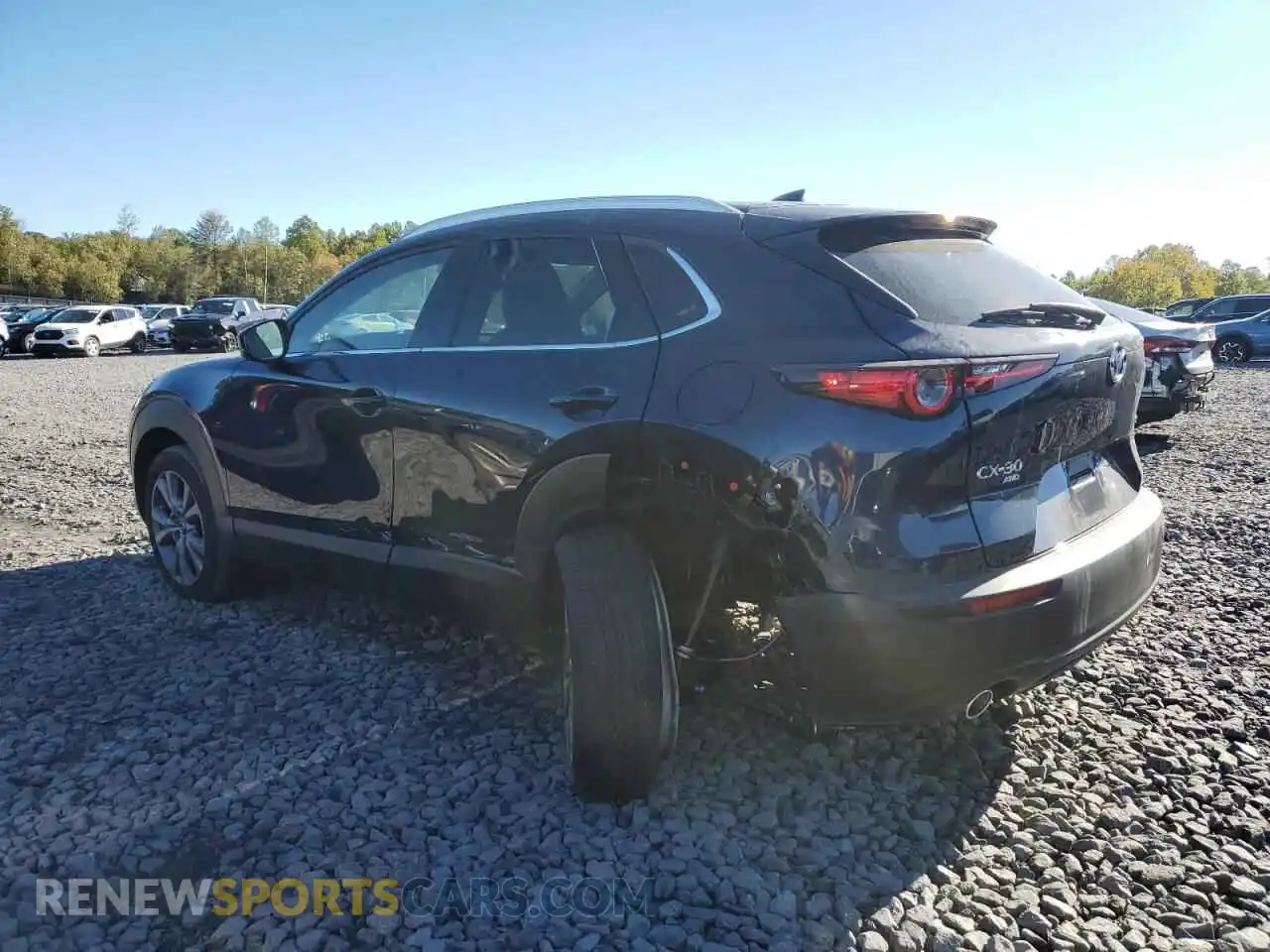 2 Photograph of a damaged car 3MVDMBDM9SM770520 MAZDA CX30 2025