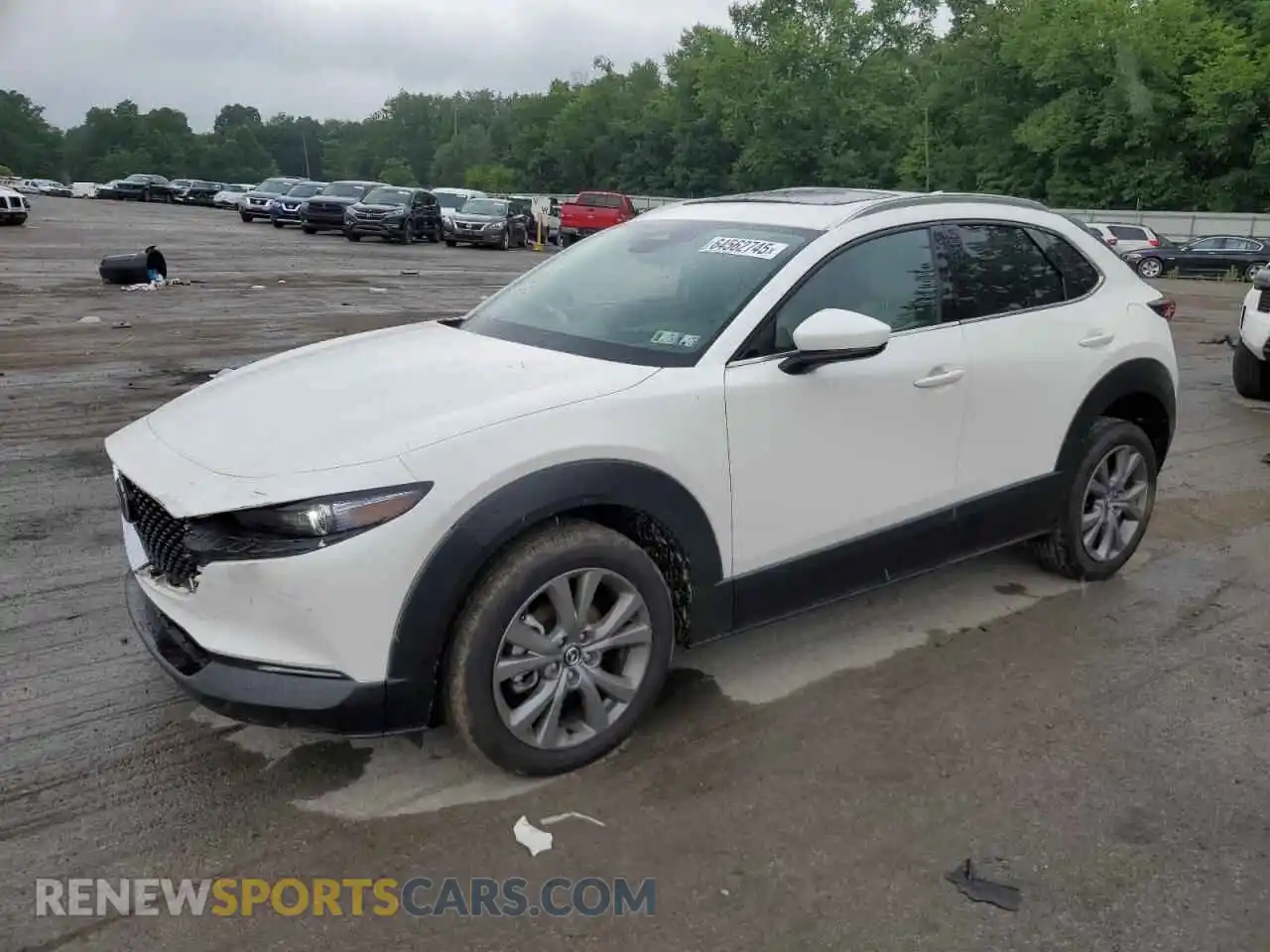 1 Photograph of a damaged car 3MVDMBDM9SM789942 MAZDA CX30 2025