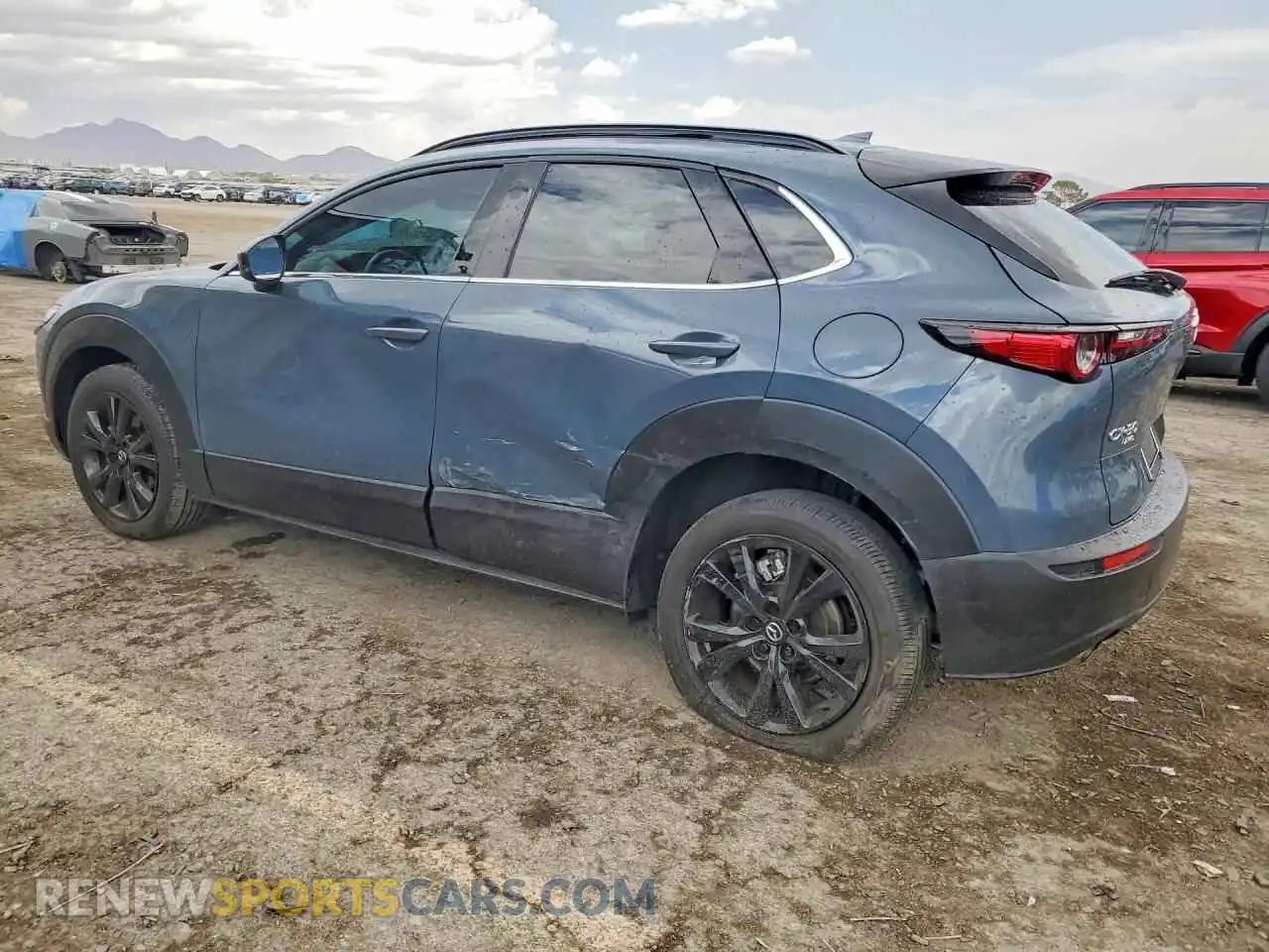 2 fotografías del automóvil dañado 3MVDMBDY7SM750026 MAZDA CX30 2025