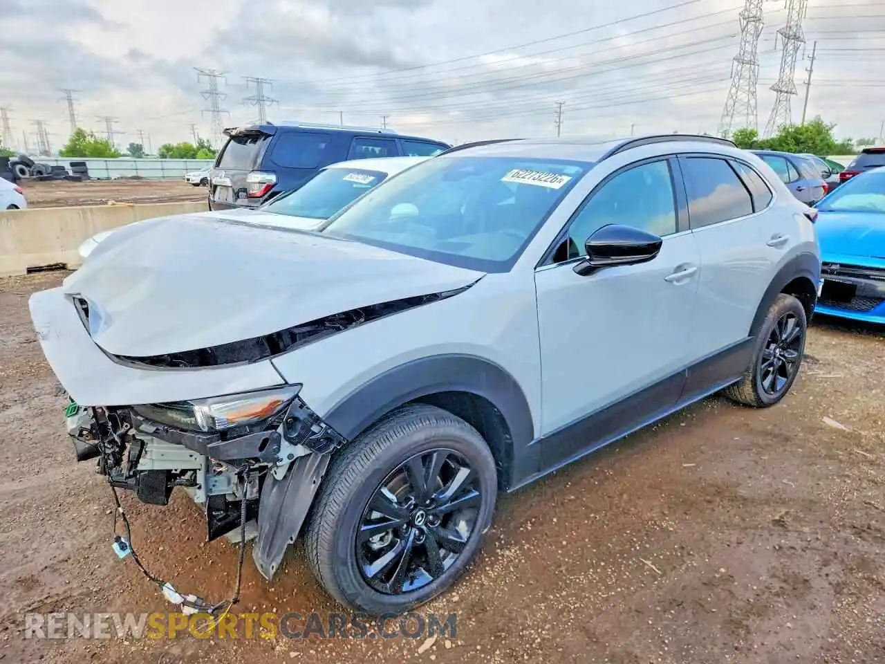 1 fotografías del automóvil dañado 3MVDMBEY7SM773868 MAZDA CX30 2025