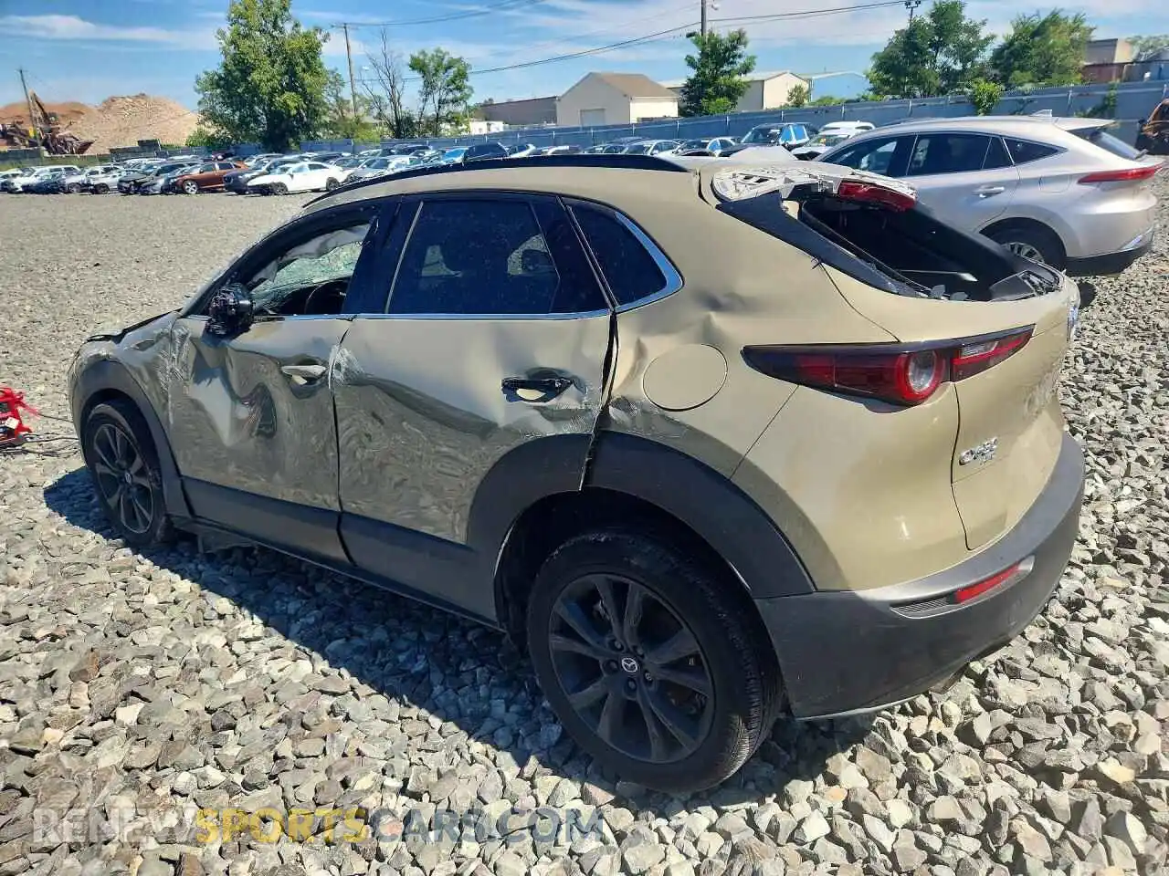 2 Photograph of a damaged car 3MVDMBXY7SM825464 MAZDA CX30 2025