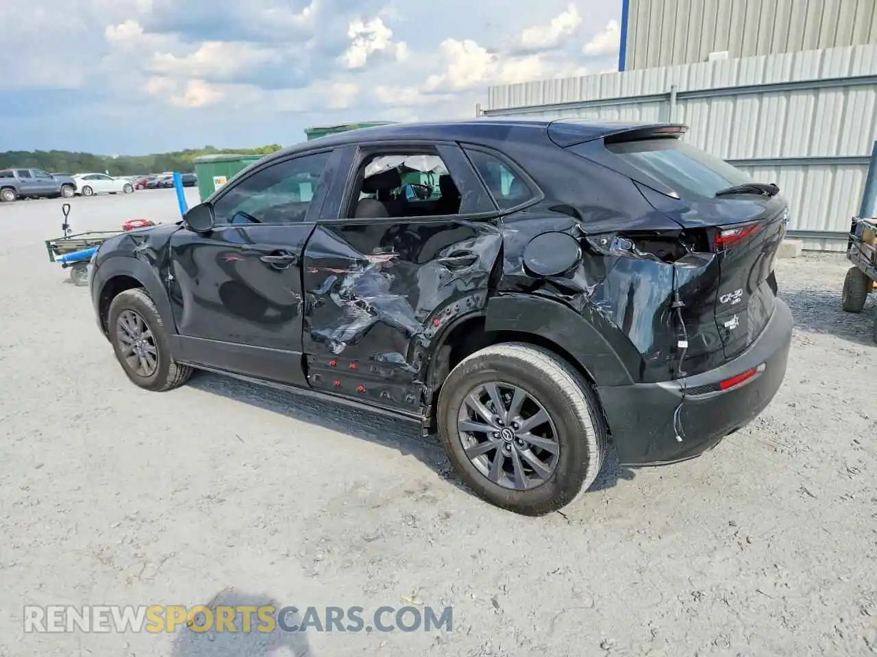 2 Photograph of a damaged car 3MVDMBAL0TM206946 MAZDA CX30 2026