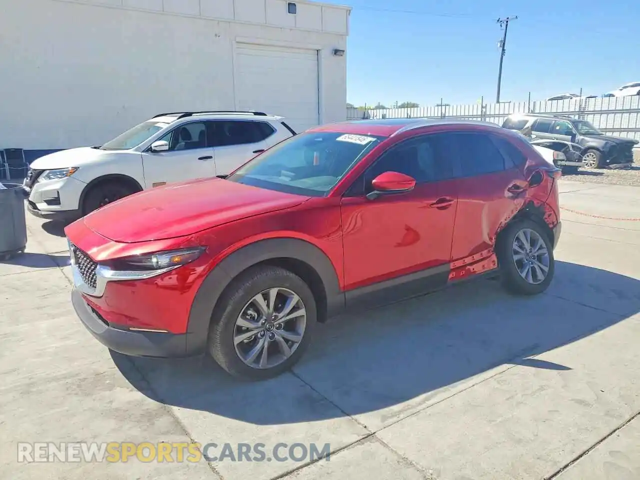 1 Photograph of a damaged car 3MVDMBCL2TM100012 MAZDA CX30 2026