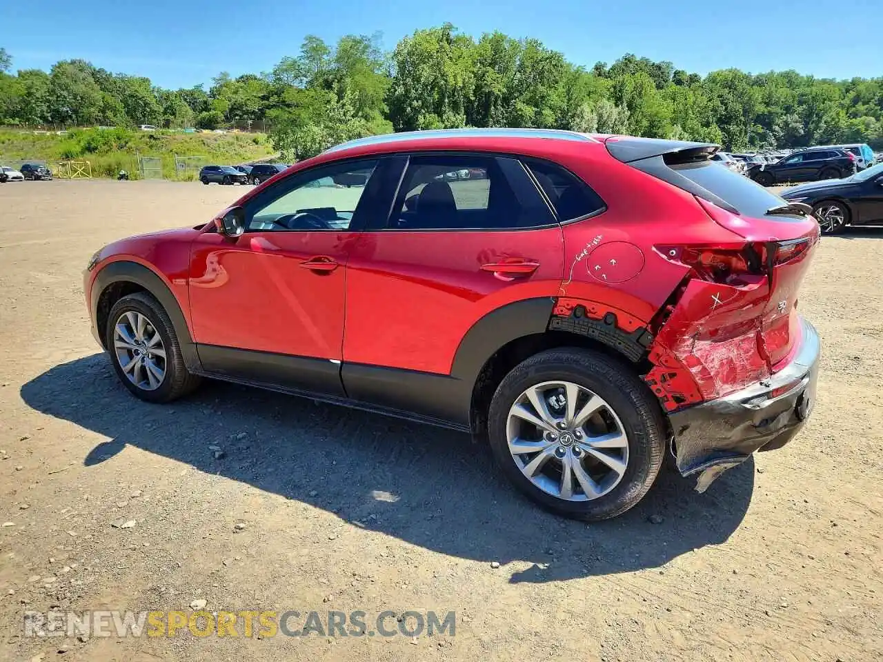 2 Photograph of a damaged car 3MVDMBCL4TM148613 MAZDA CX30 2026