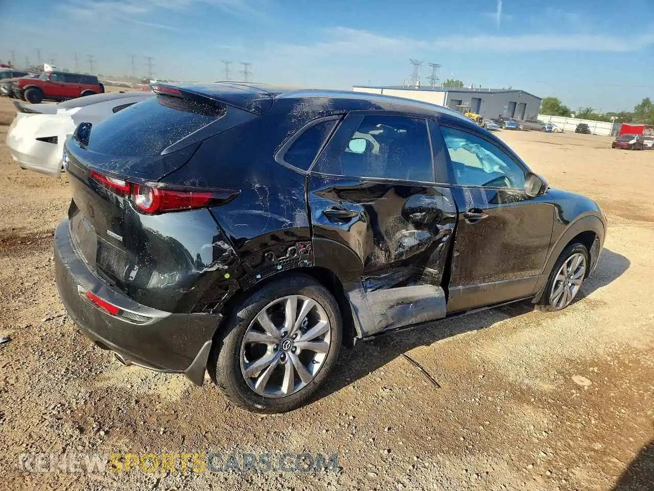 3 Photograph of a damaged car 3MVDMBCL4TM152080 MAZDA CX30 2026