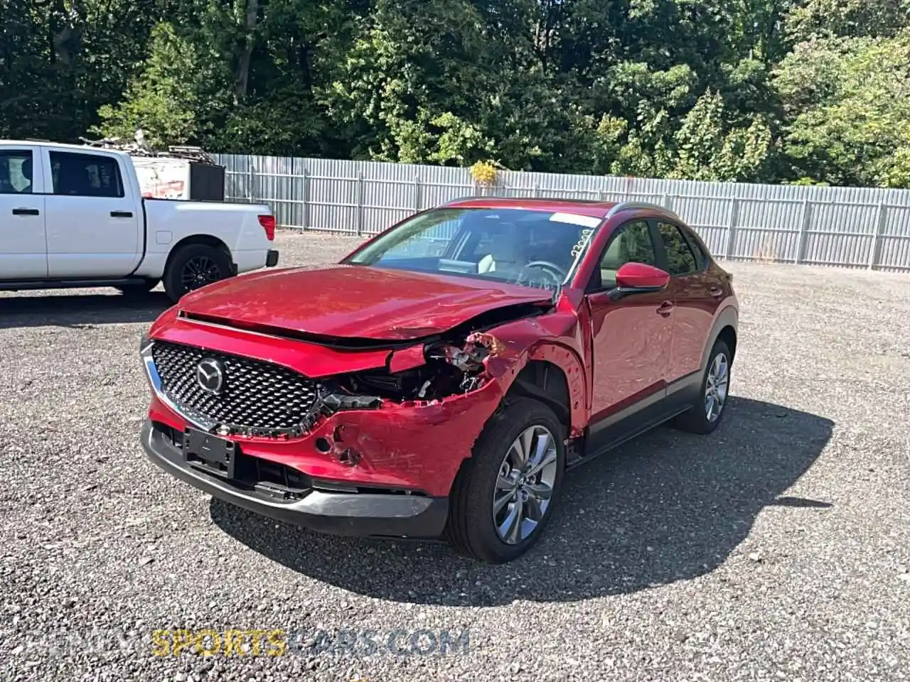 2 Photograph of a damaged car 3MVDMBCL5TM134171 MAZDA CX30 2026