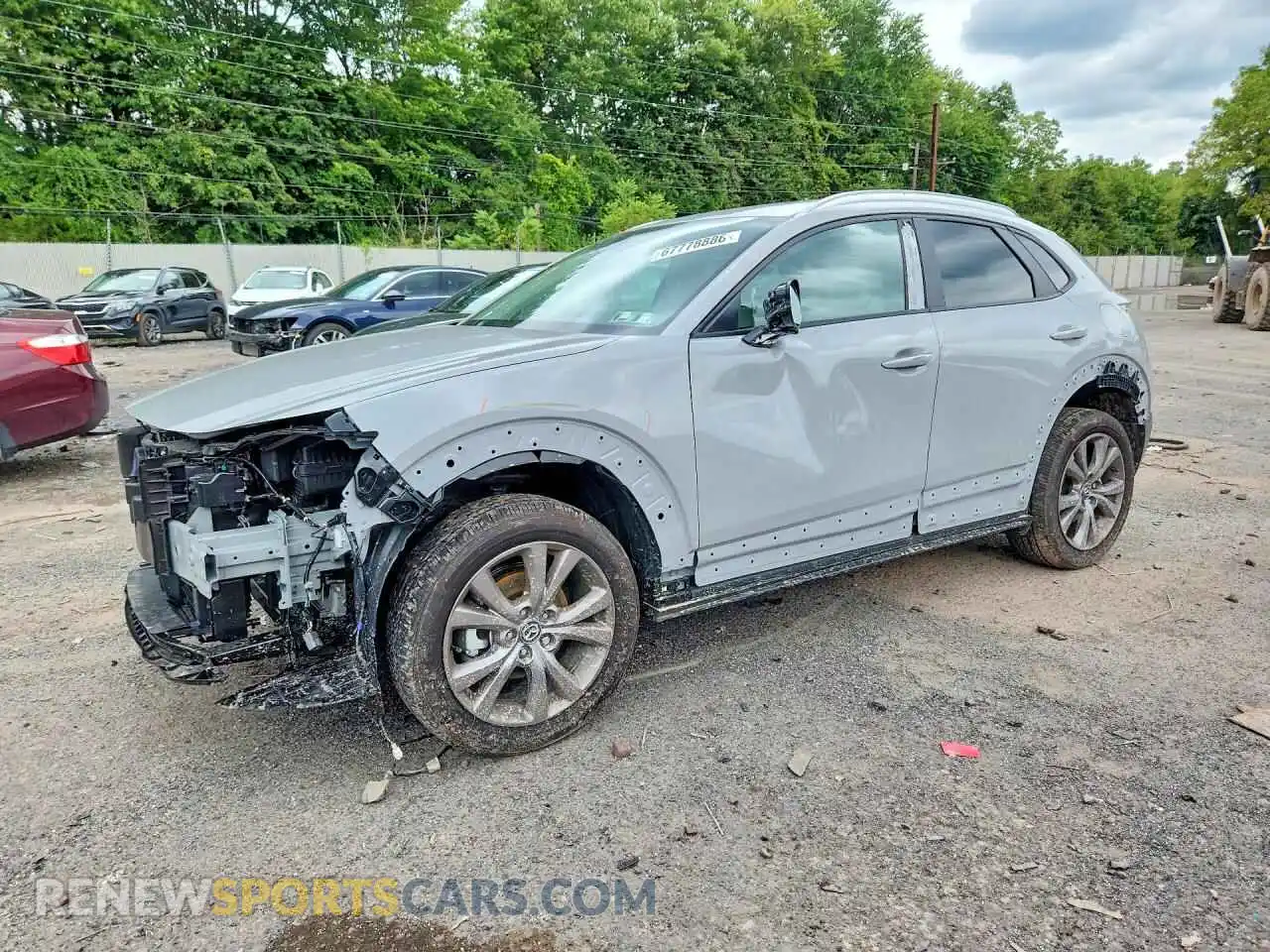 1 Фотография поврежденного автомобиля 3MVDMBCL6TM148077 MAZDA CX30 2026