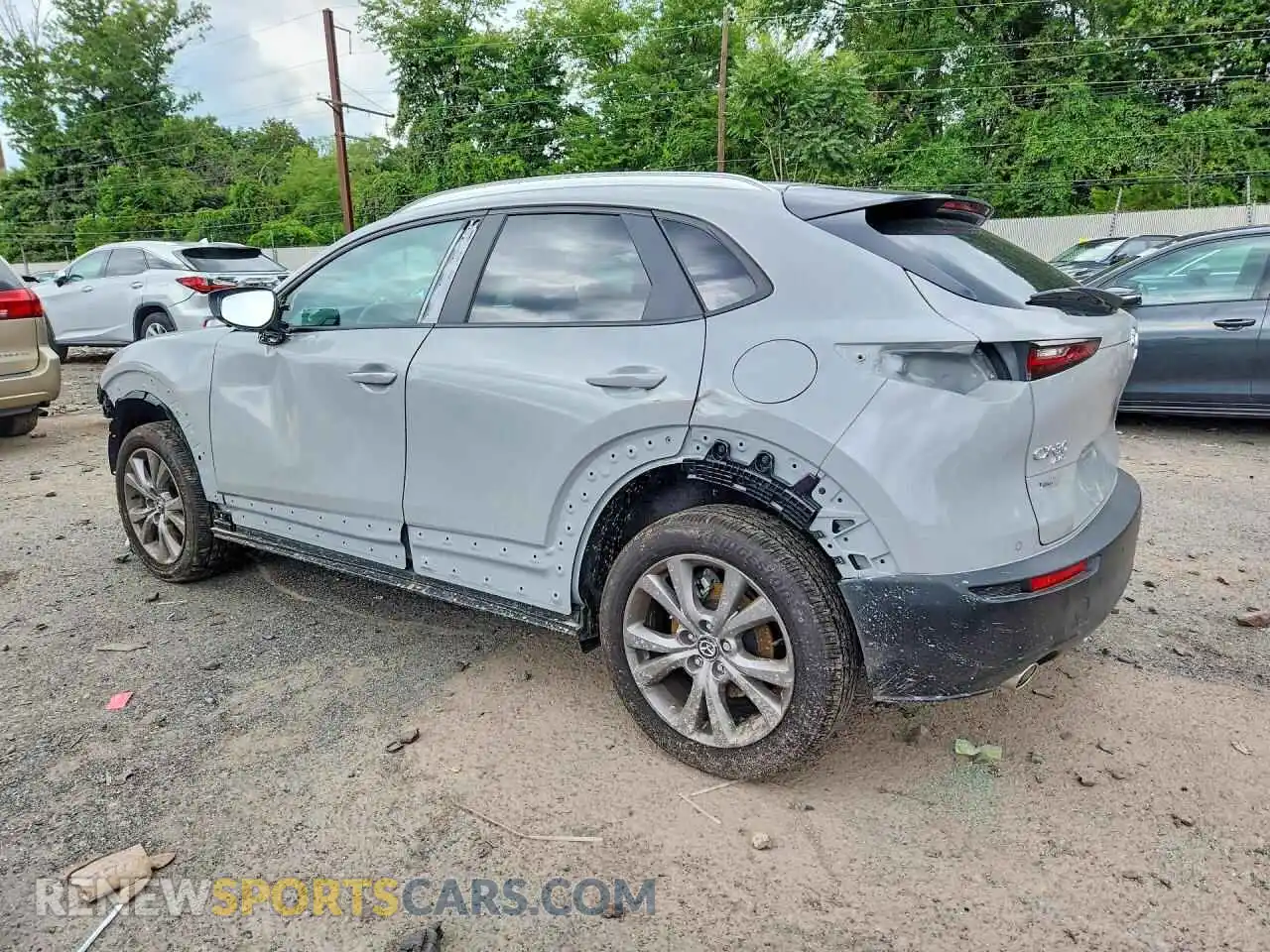 2 Фотография поврежденного автомобиля 3MVDMBCL6TM148077 MAZDA CX30 2026