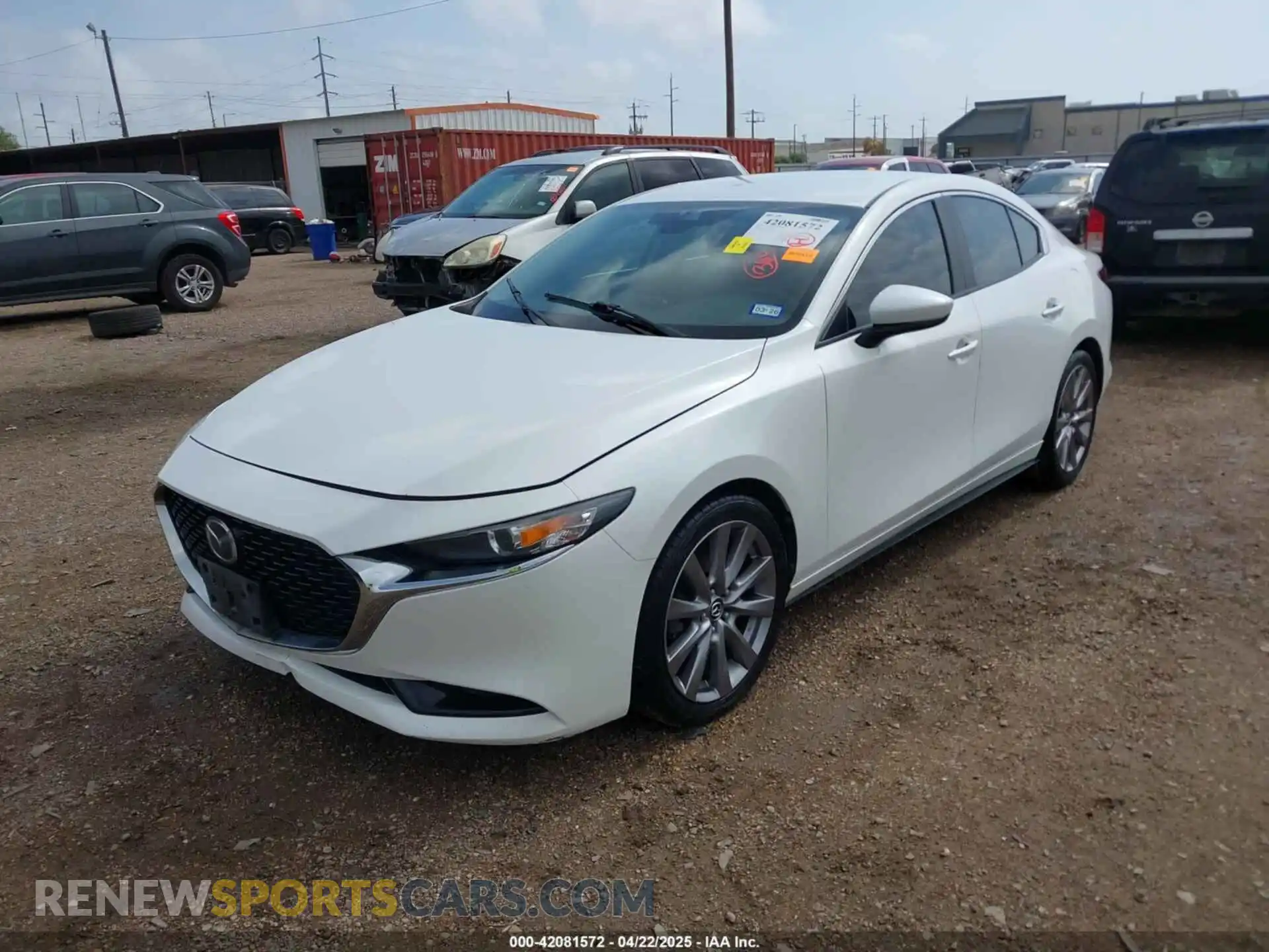 2 Photograph of a damaged car 3MZBPAAL9KM105989 MAZDA MAZDA3 2019
