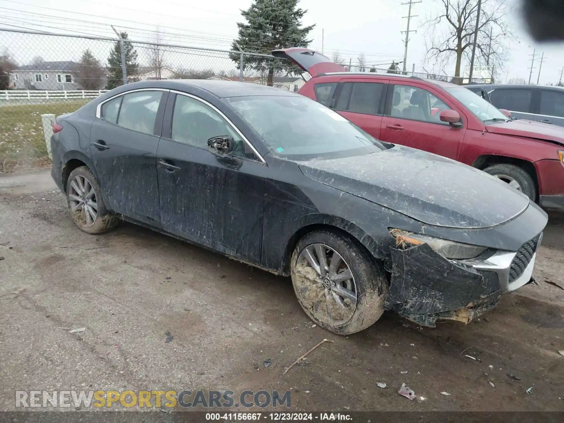1 Photograph of a damaged car 3MZBPAEM1KM104483 MAZDA MAZDA3 2019