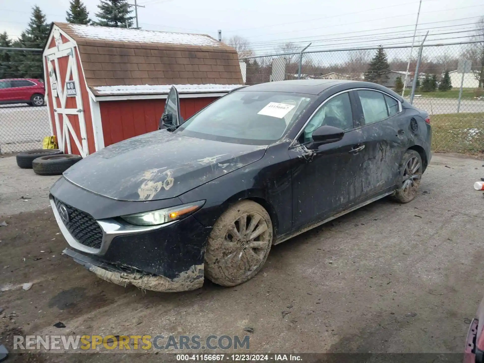 2 Photograph of a damaged car 3MZBPAEM1KM104483 MAZDA MAZDA3 2019