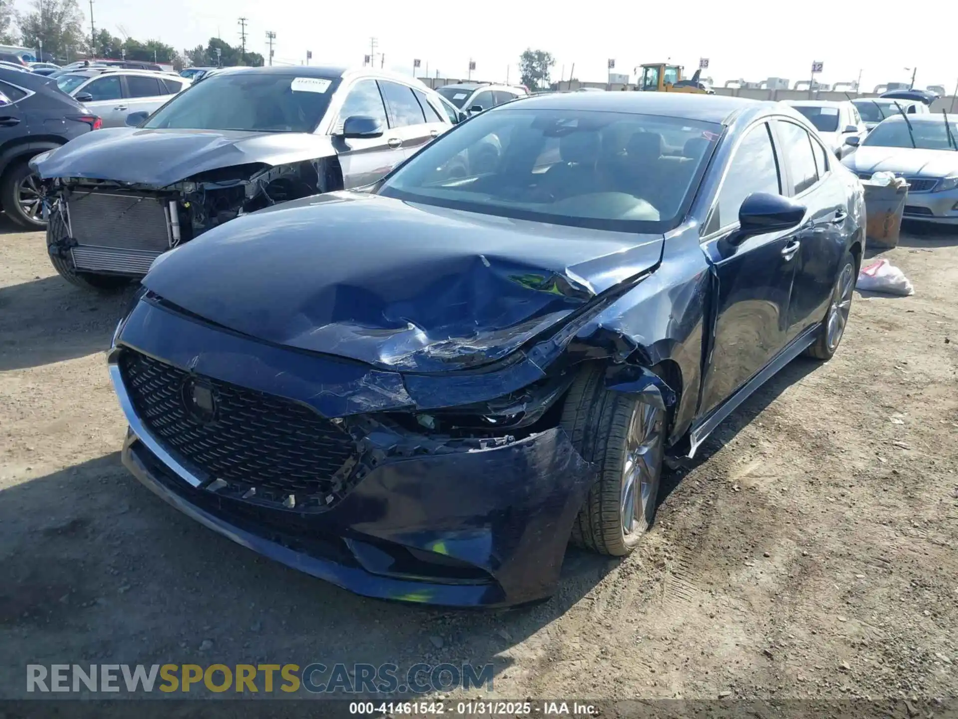 2 fotografías del automóvil dañado JM1BPACL4K1113267 MAZDA MAZDA3 2019
