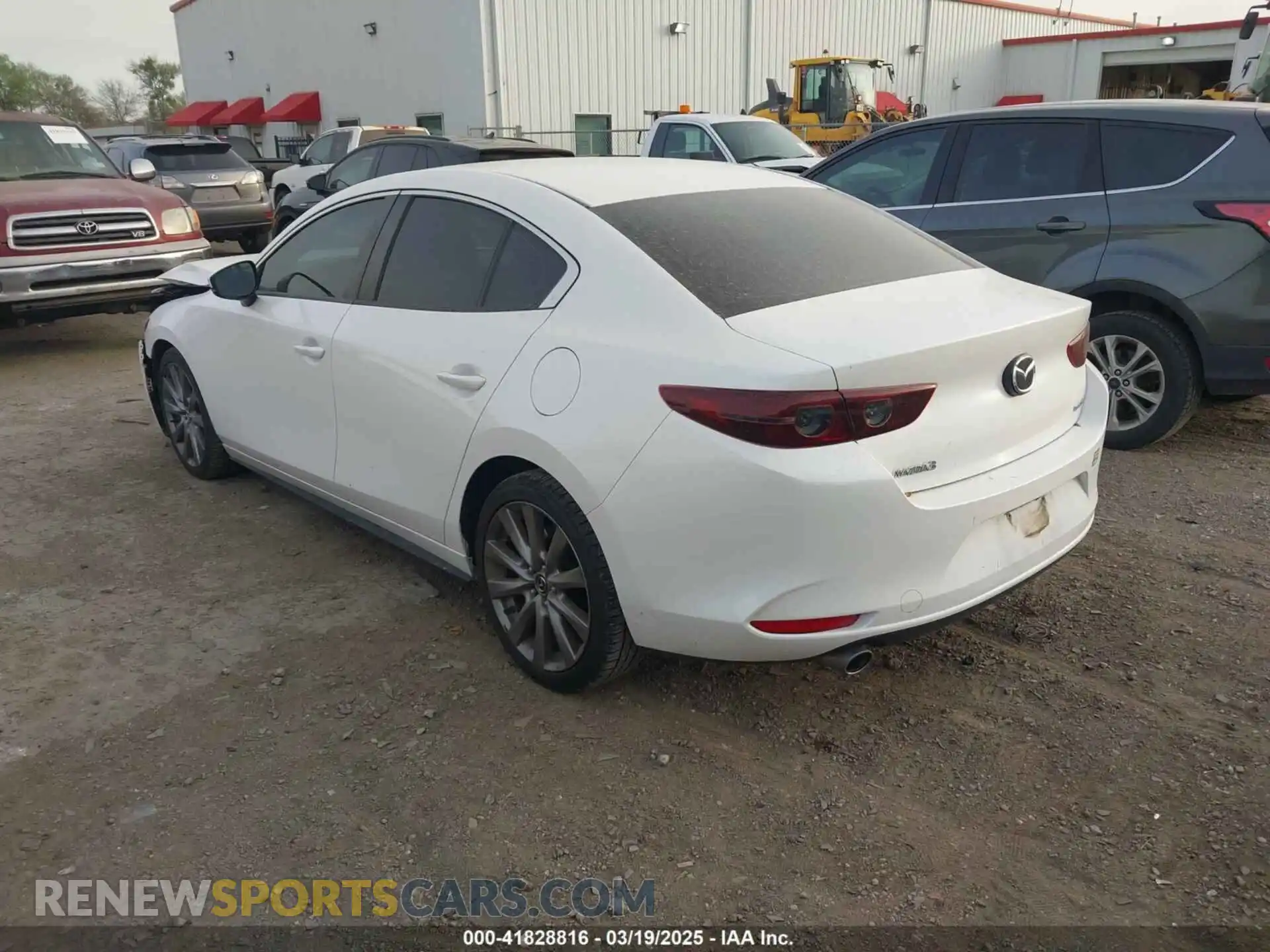 3 Photograph of a damaged car JM1BPACL6K1109964 MAZDA MAZDA3 2019