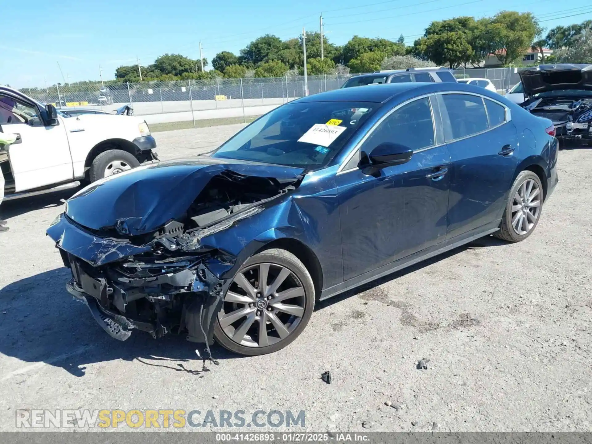 2 Photograph of a damaged car JM1BPACL7K1106698 MAZDA MAZDA3 2019