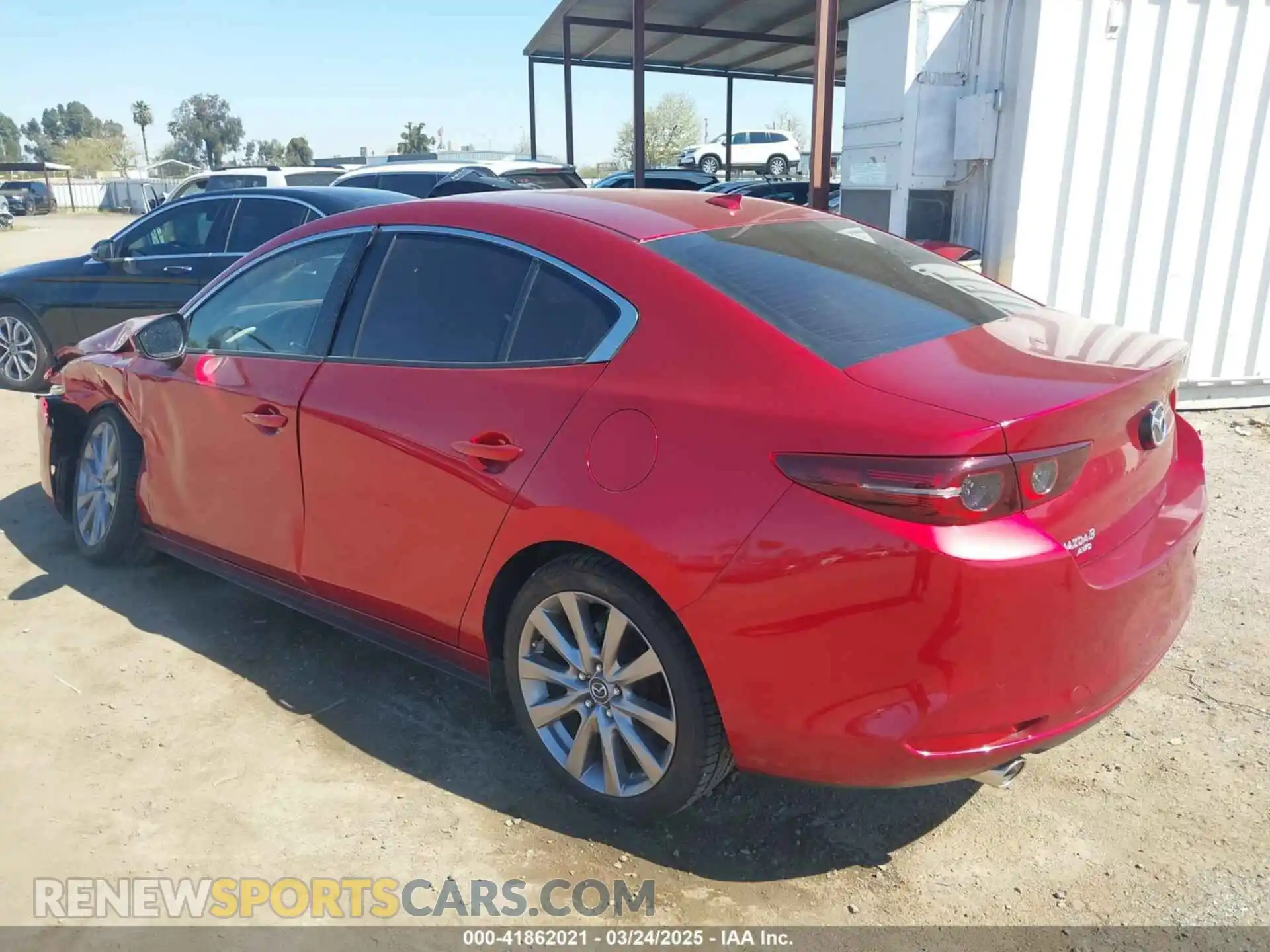 3 Фотография поврежденного автомобиля JM1BPBEM7K1119186 MAZDA MAZDA3 2019