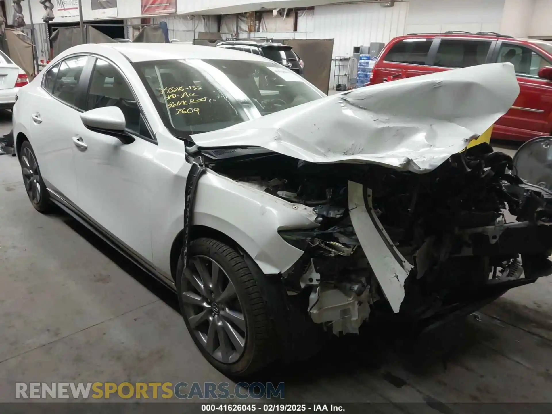 1 Photograph of a damaged car 3MZBPADL7LM133609 MAZDA MAZDA3 2020