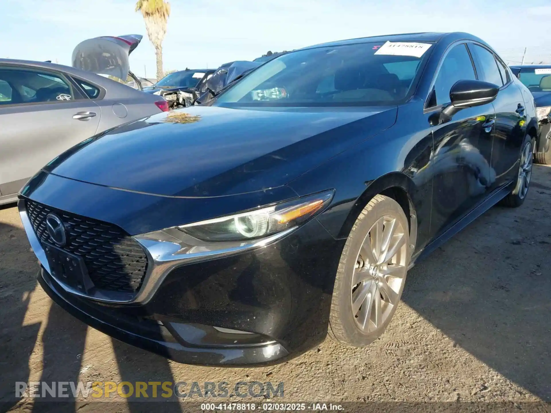 2 Фотография поврежденного автомобиля 3MZBPAEM2LM124405 MAZDA MAZDA3 2020