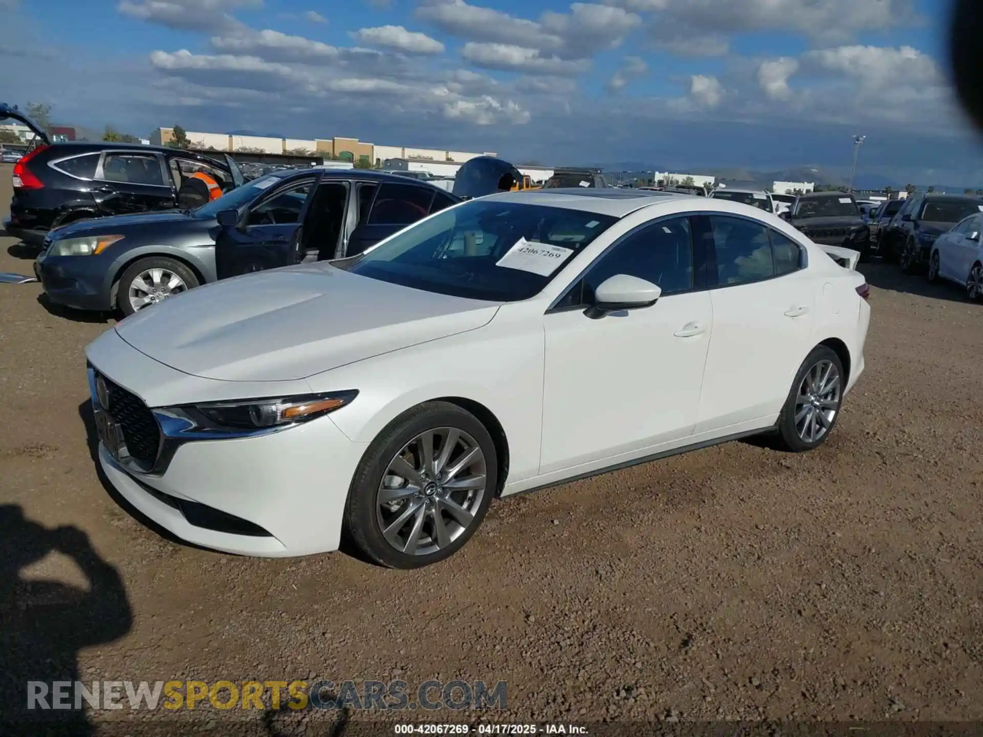 2 Фотография поврежденного автомобиля 3MZBPAEM3LM132772 MAZDA MAZDA3 2020