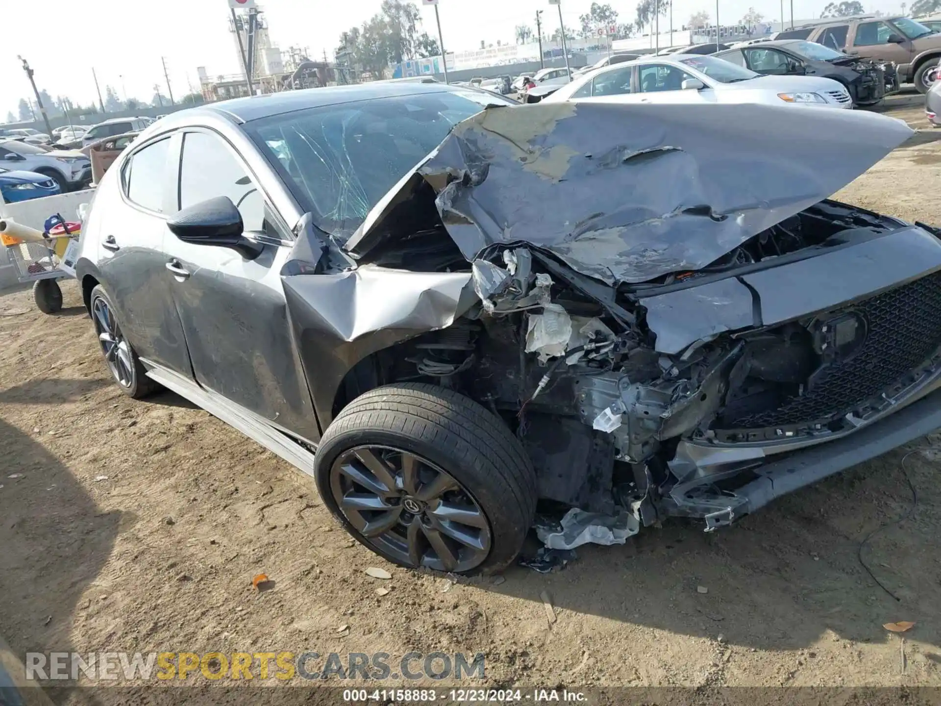 1 Photograph of a damaged car JM1BPAMM4L1171212 MAZDA MAZDA3 2020