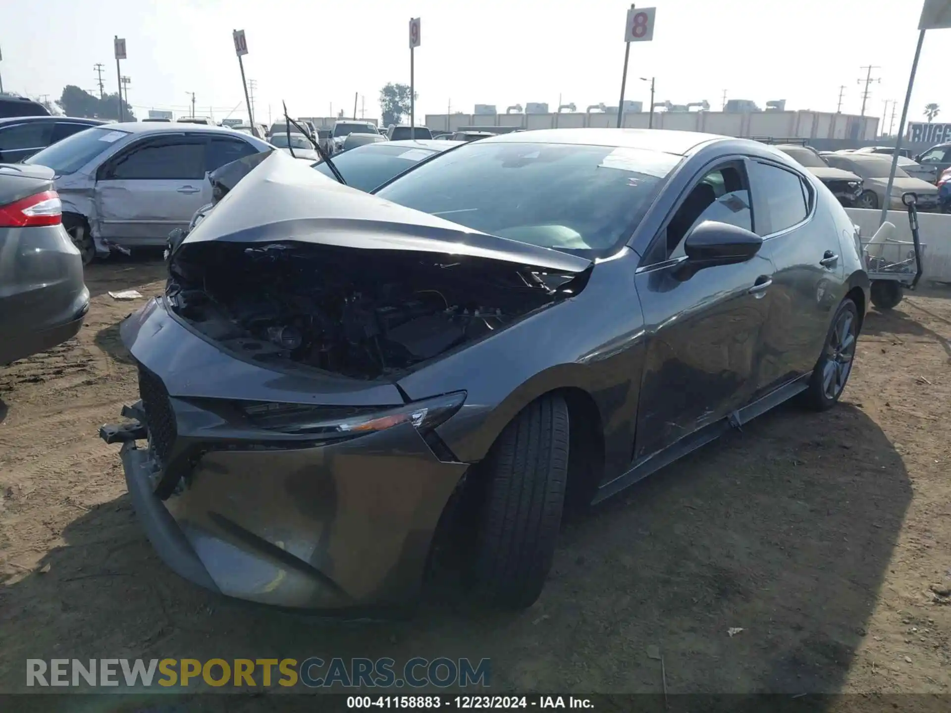 2 Photograph of a damaged car JM1BPAMM4L1171212 MAZDA MAZDA3 2020
