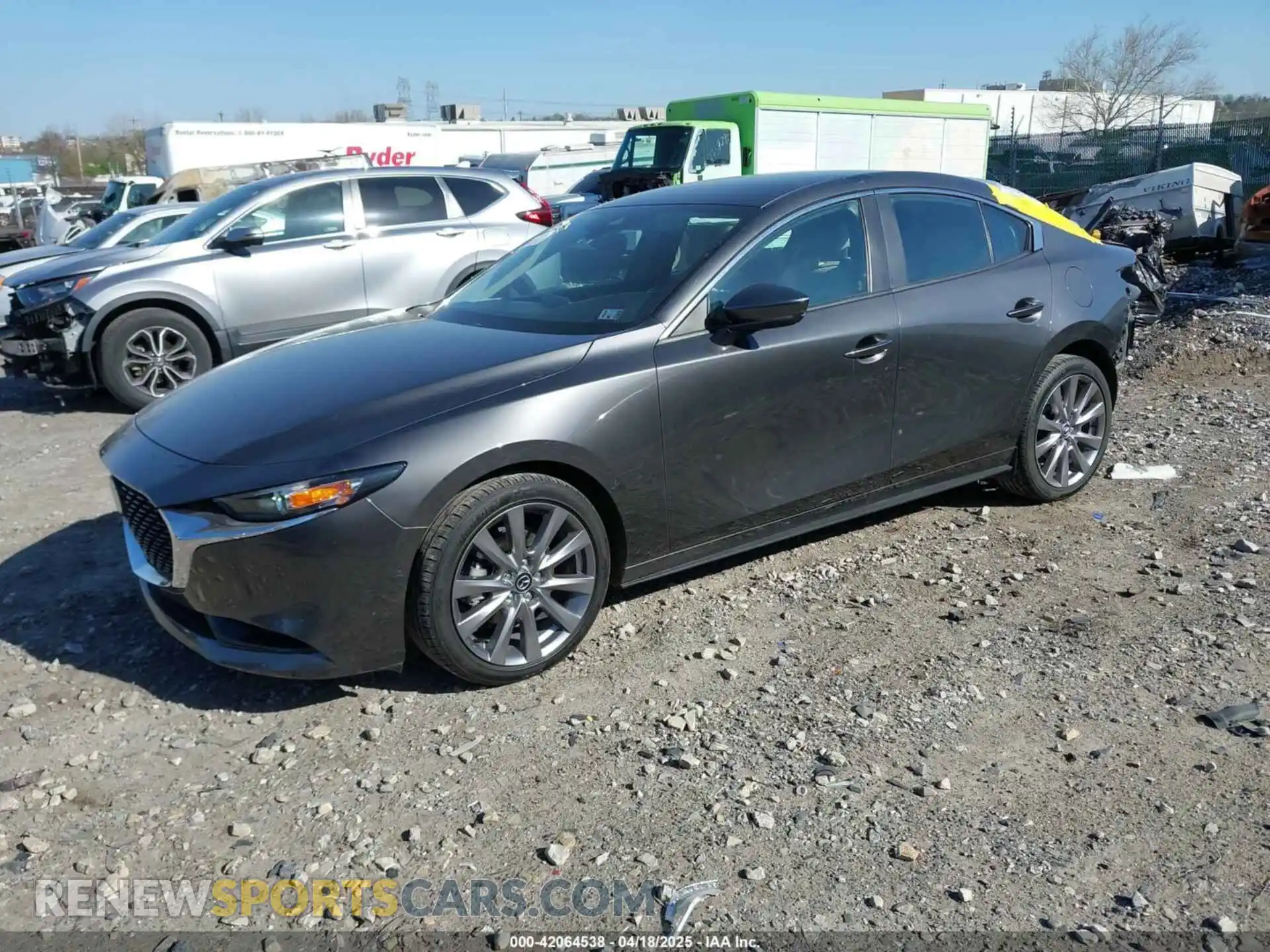 2 Фотография поврежденного автомобиля JM1BPBDM6L1167443 MAZDA MAZDA3 2020