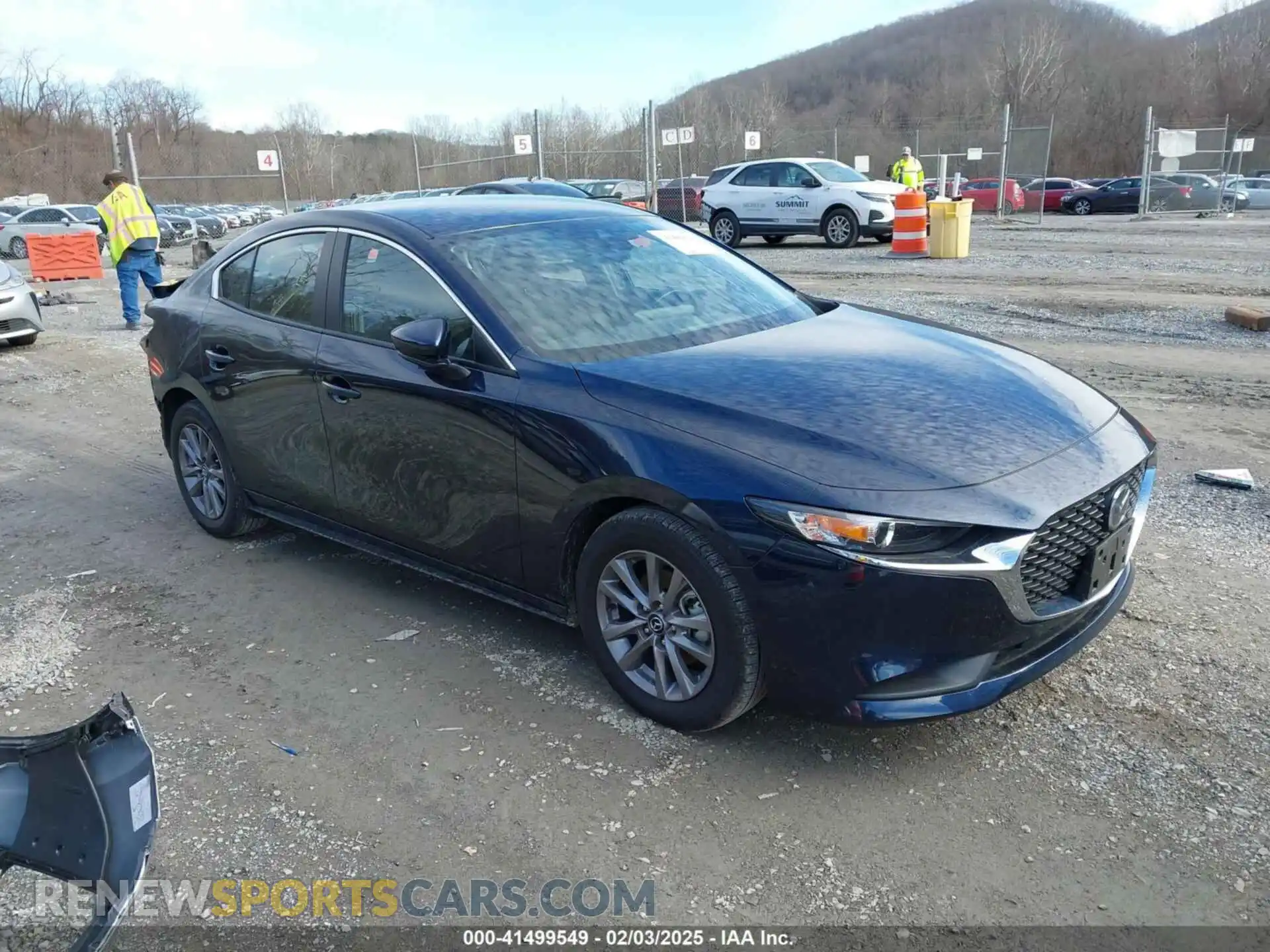 1 Photograph of a damaged car JM1BPAAL5M1344295 MAZDA MAZDA3 2021