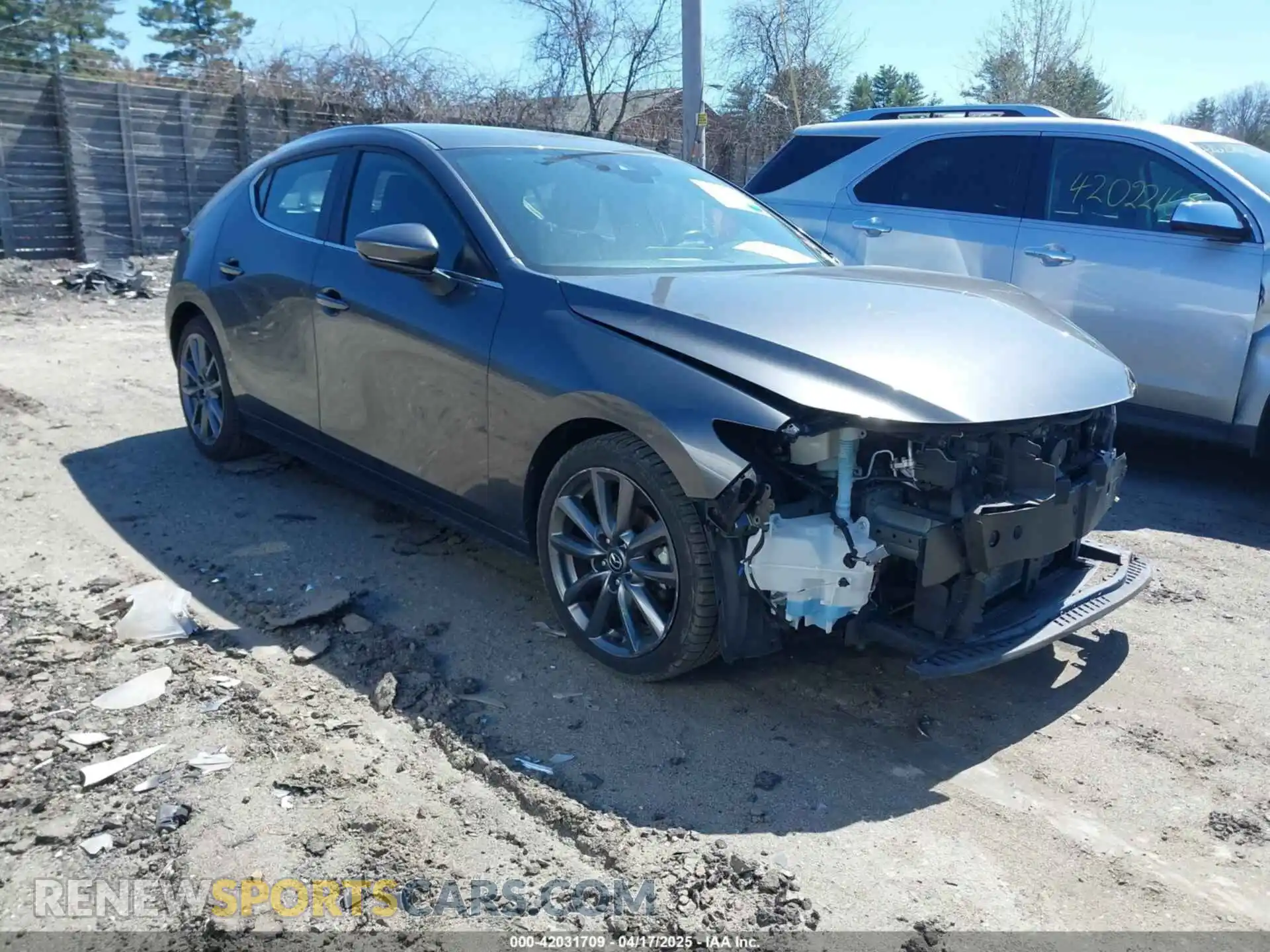 1 Photograph of a damaged car JM1BPAKL0M1321246 MAZDA MAZDA3 2021