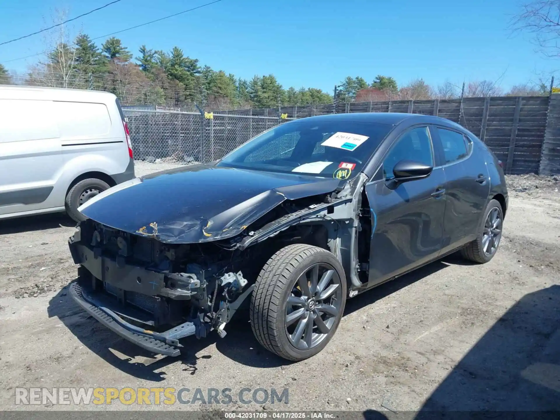 2 Photograph of a damaged car JM1BPAKL0M1321246 MAZDA MAZDA3 2021