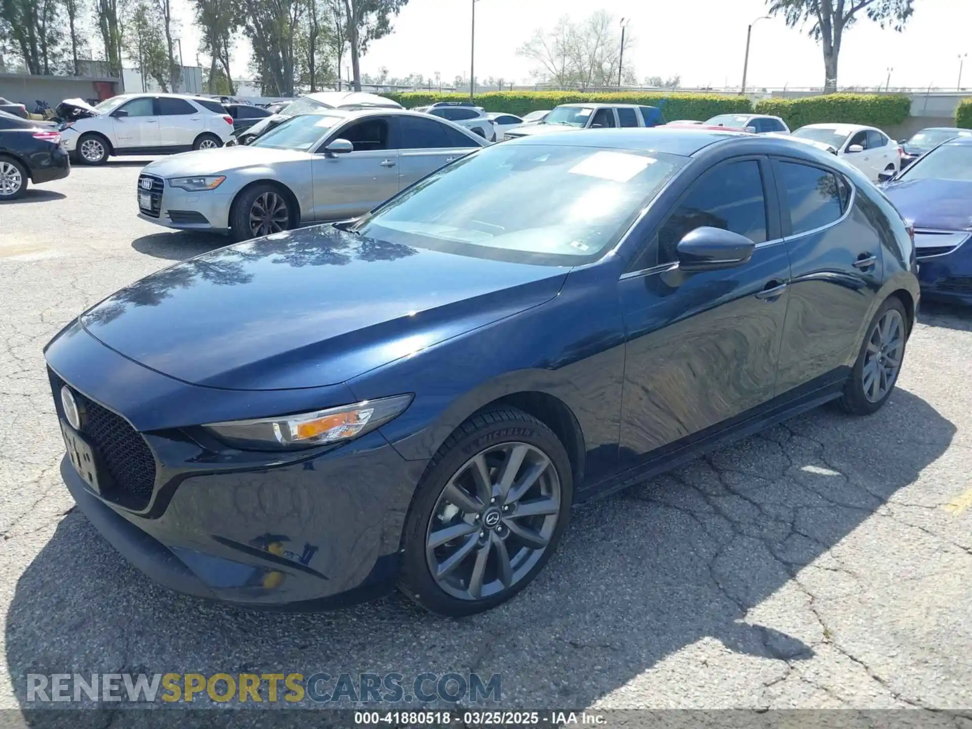 2 Photograph of a damaged car JM1BPAKL7M1347228 MAZDA MAZDA3 2021