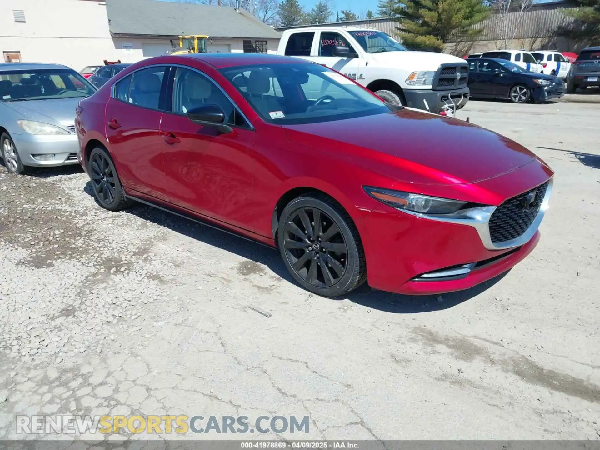 1 Photograph of a damaged car JM1BPBEY3M1316264 MAZDA MAZDA3 2021
