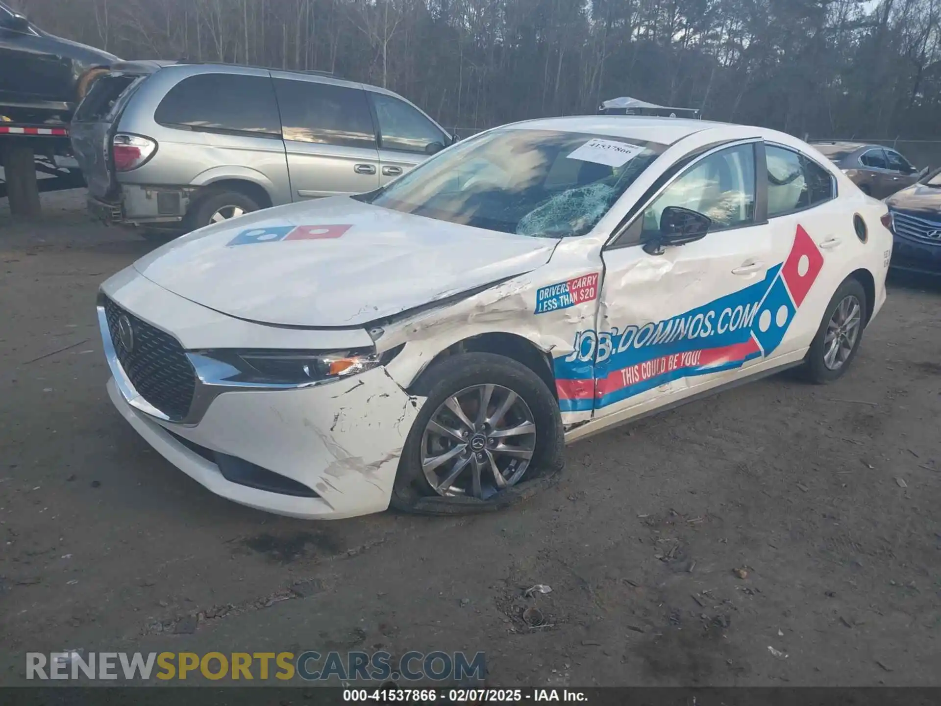 1 fotografías del automóvil dañado 3MZBPAALXNM306997 MAZDA MAZDA3 2022