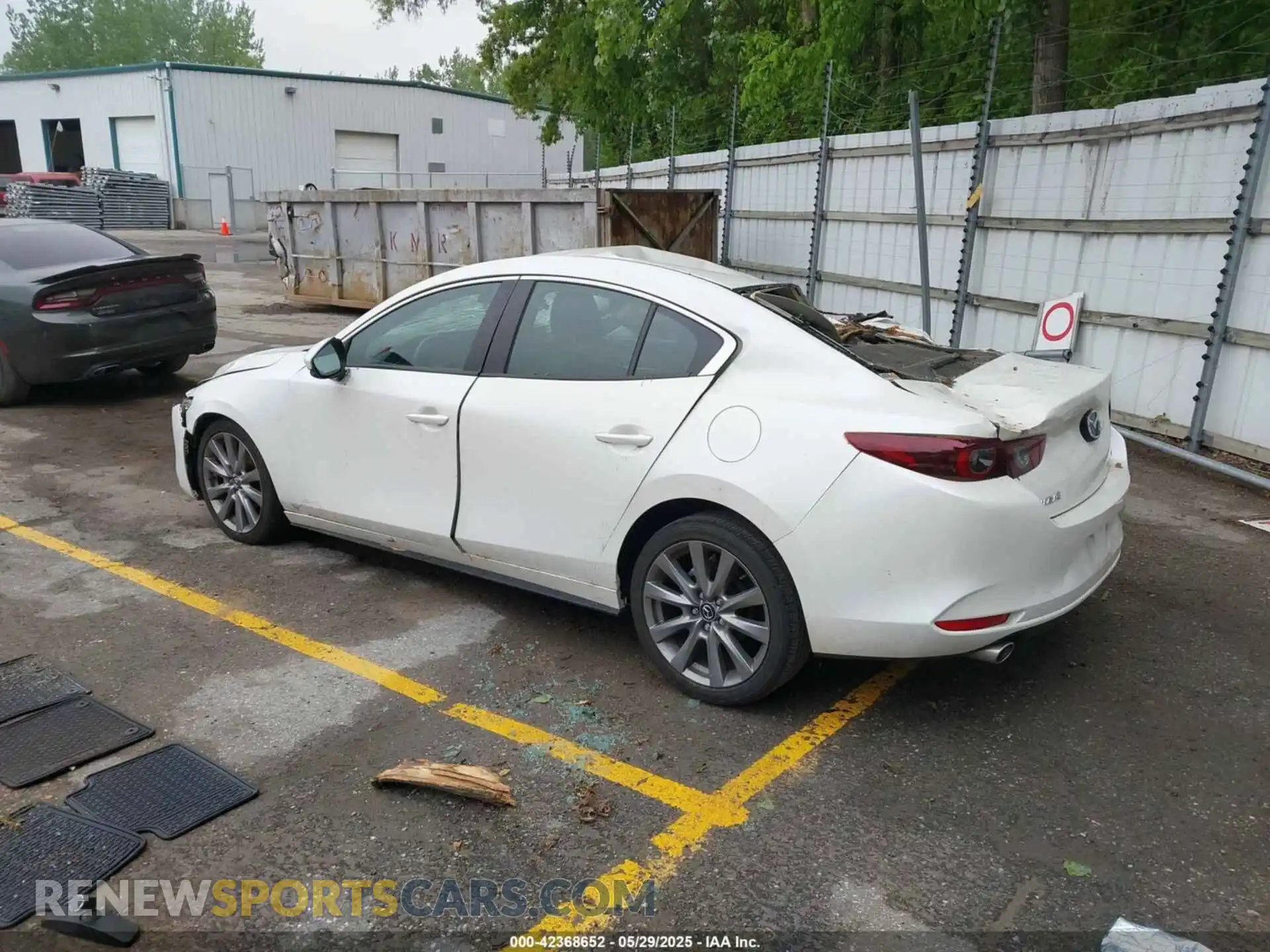 3 fotografías del automóvil dañado 3MZBPABL5NM315279 MAZDA MAZDA3 2022