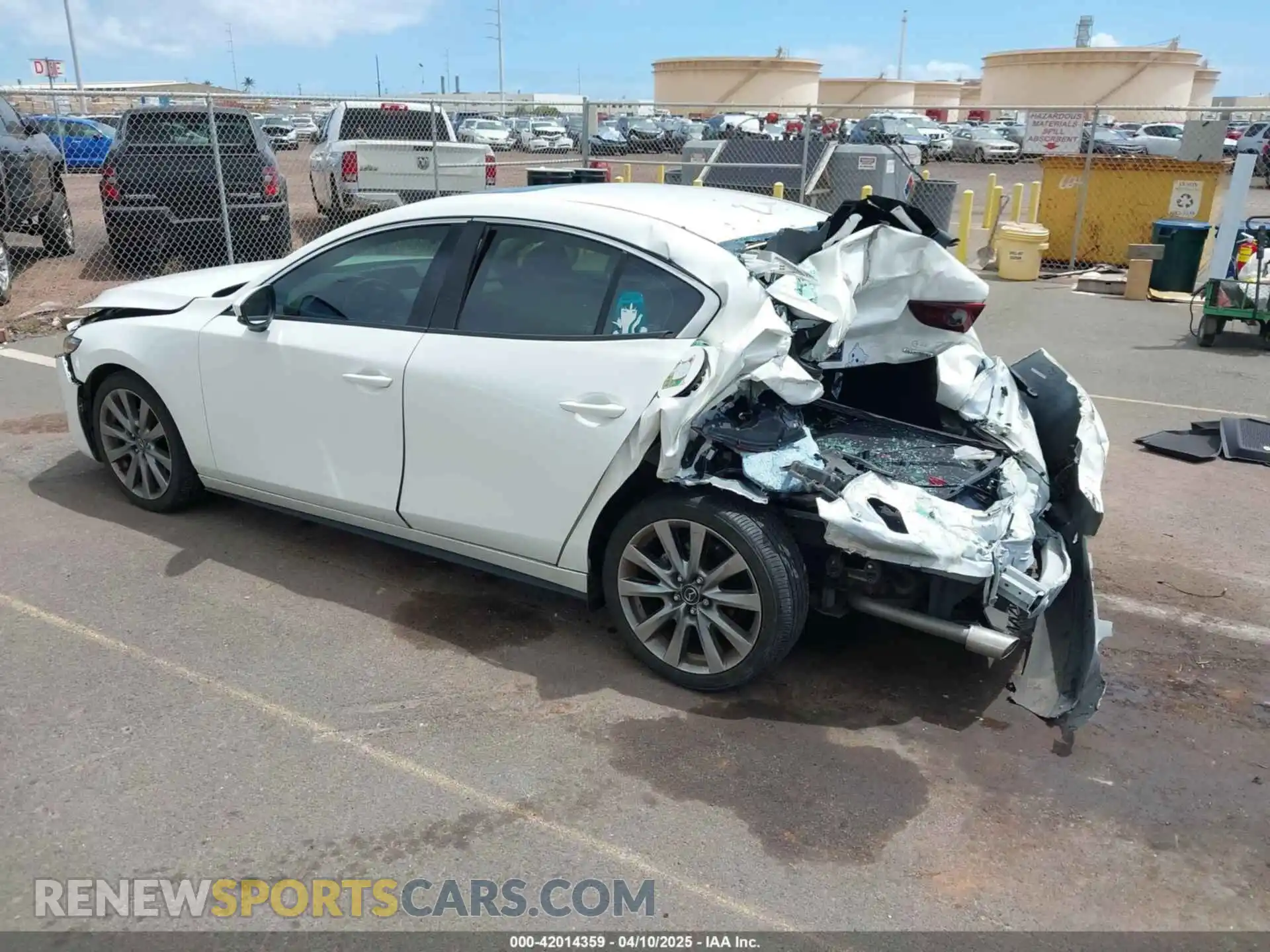 3 Photograph of a damaged car 3MZBPBDL2NM309748 MAZDA MAZDA3 2022