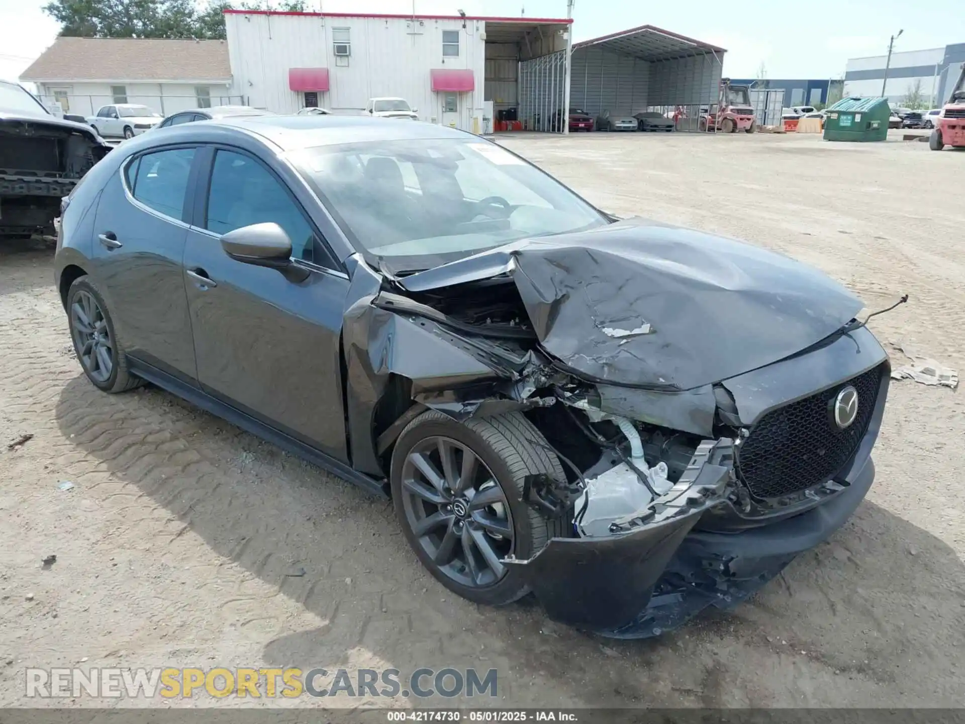 1 Photograph of a damaged car JM1BPALL8N1515541 MAZDA MAZDA3 2022