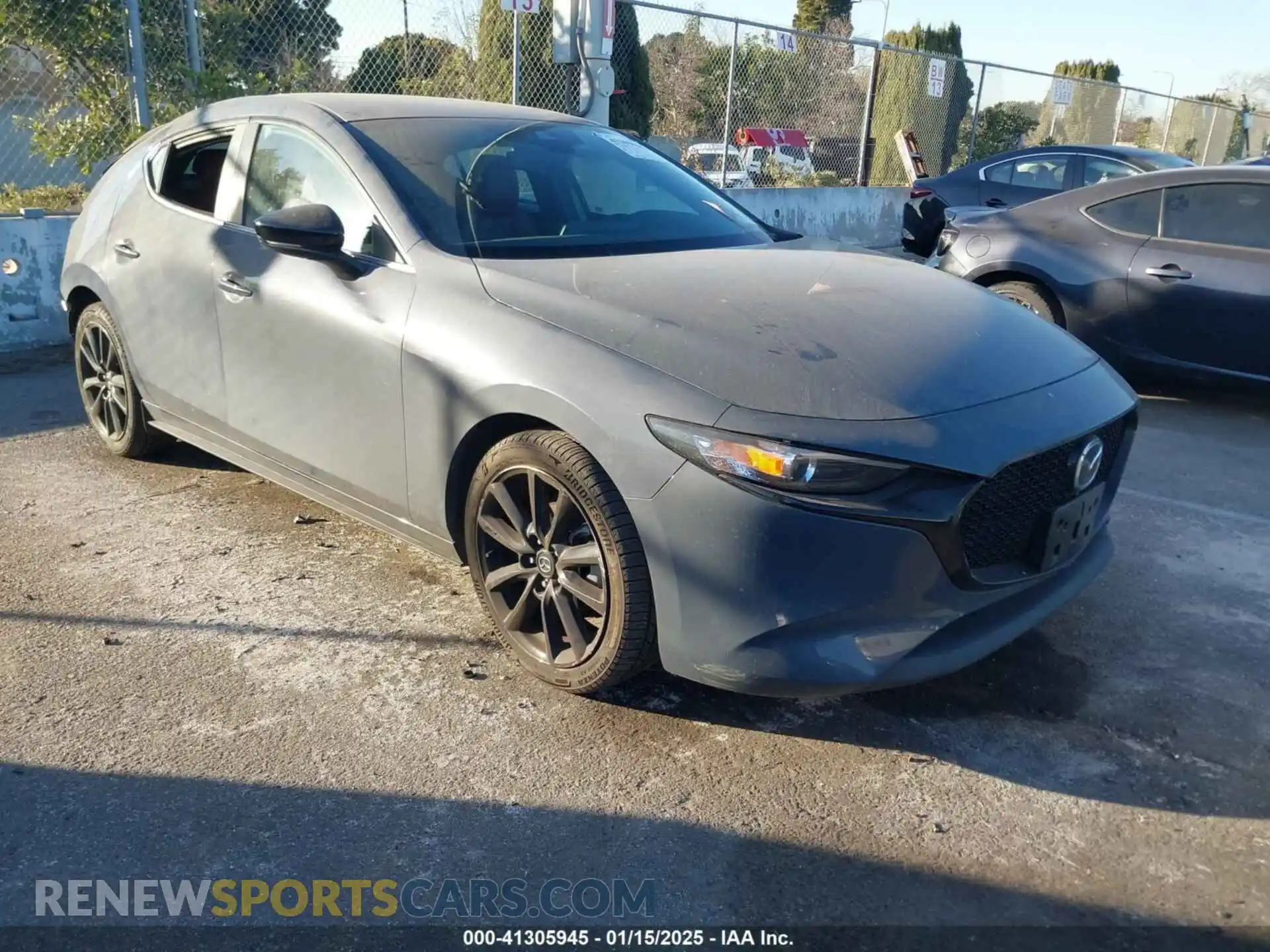 1 Photograph of a damaged car JM1BPALL9N1506296 MAZDA MAZDA3 2022