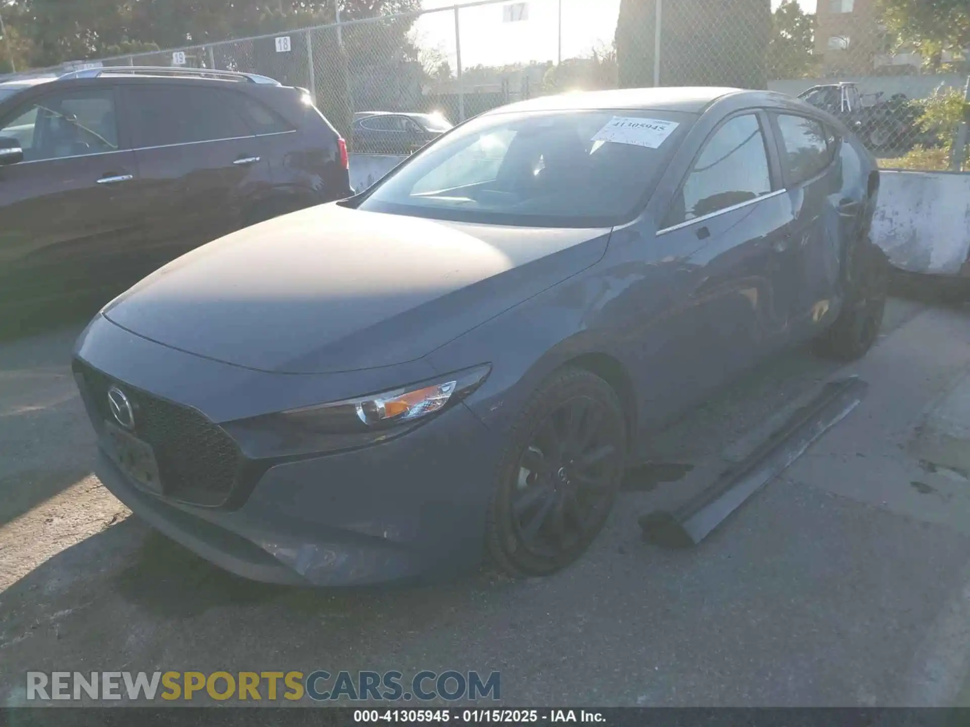 2 Photograph of a damaged car JM1BPALL9N1506296 MAZDA MAZDA3 2022
