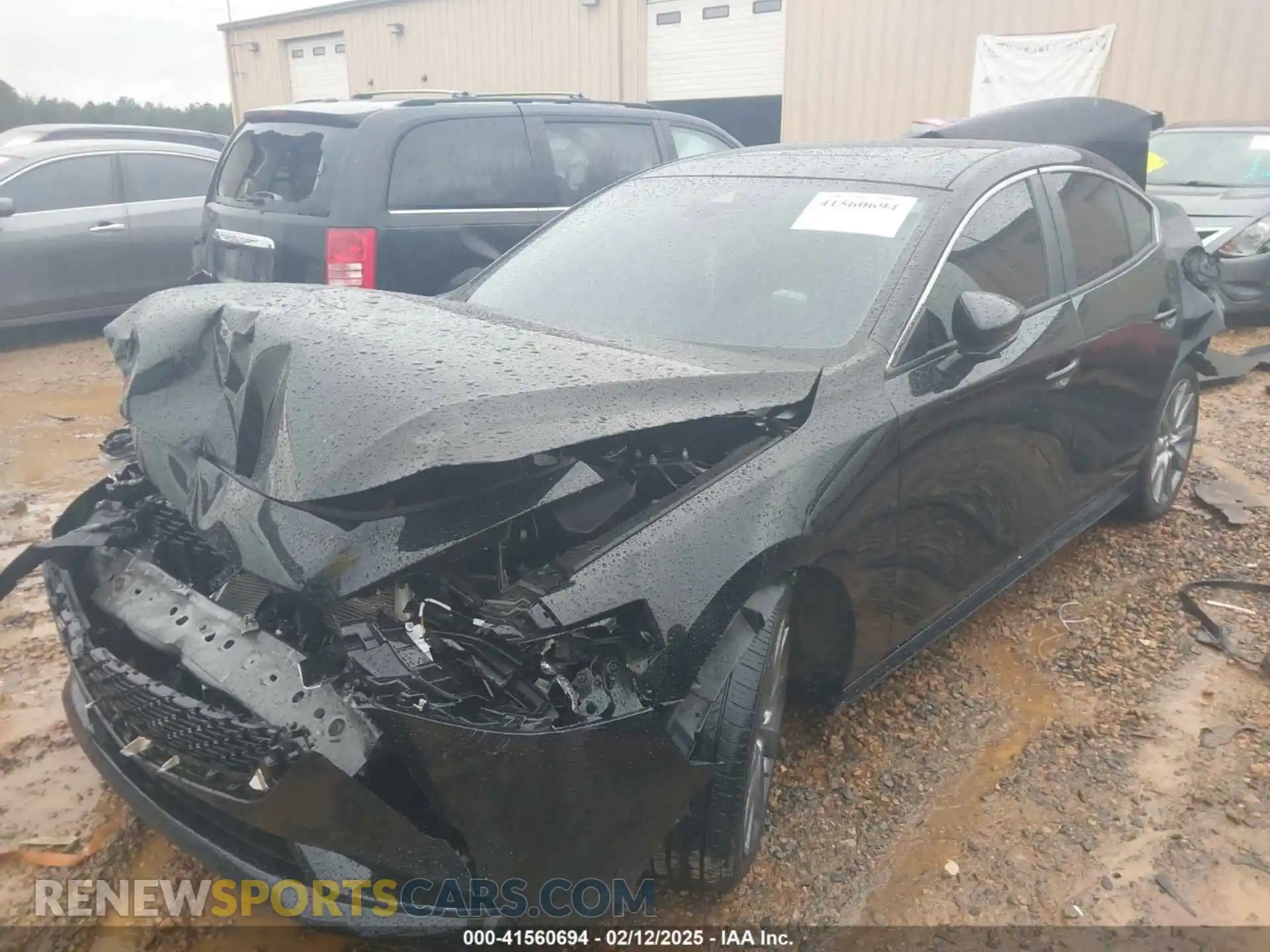 2 Photograph of a damaged car 3MZBPACM2PM383419 MAZDA MAZDA3 2023