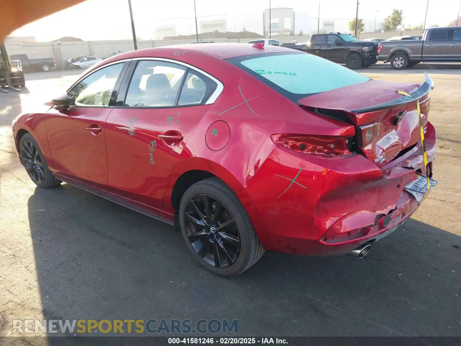 3 Фотография поврежденного автомобиля 3MZBPBEYXPM365725 MAZDA MAZDA3 2023