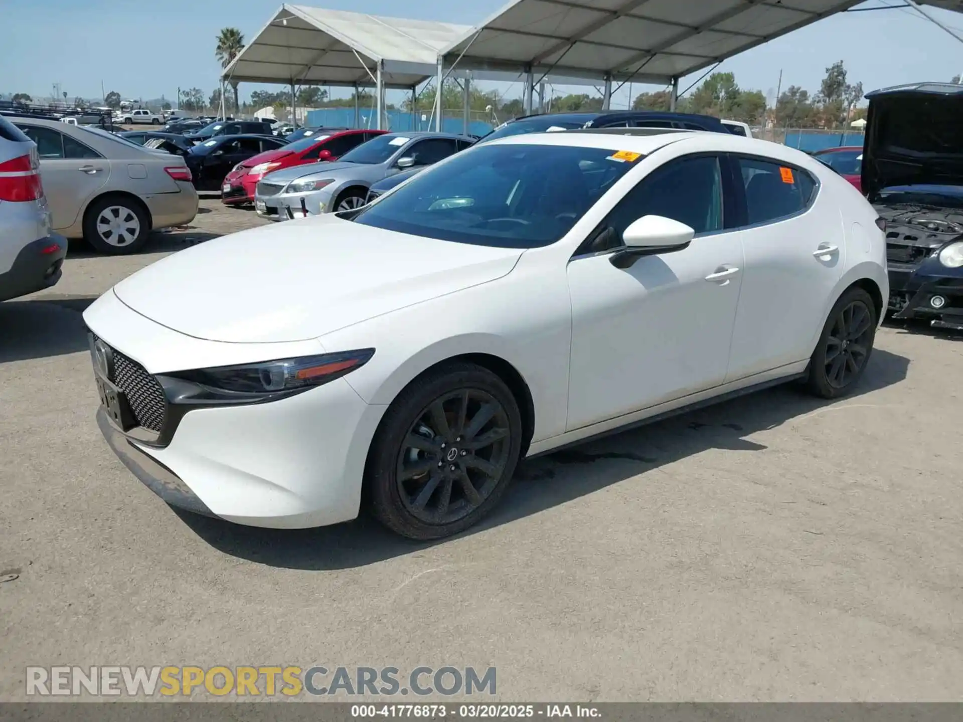2 Photograph of a damaged car JM1BPAMM3P1622281 MAZDA MAZDA3 2023