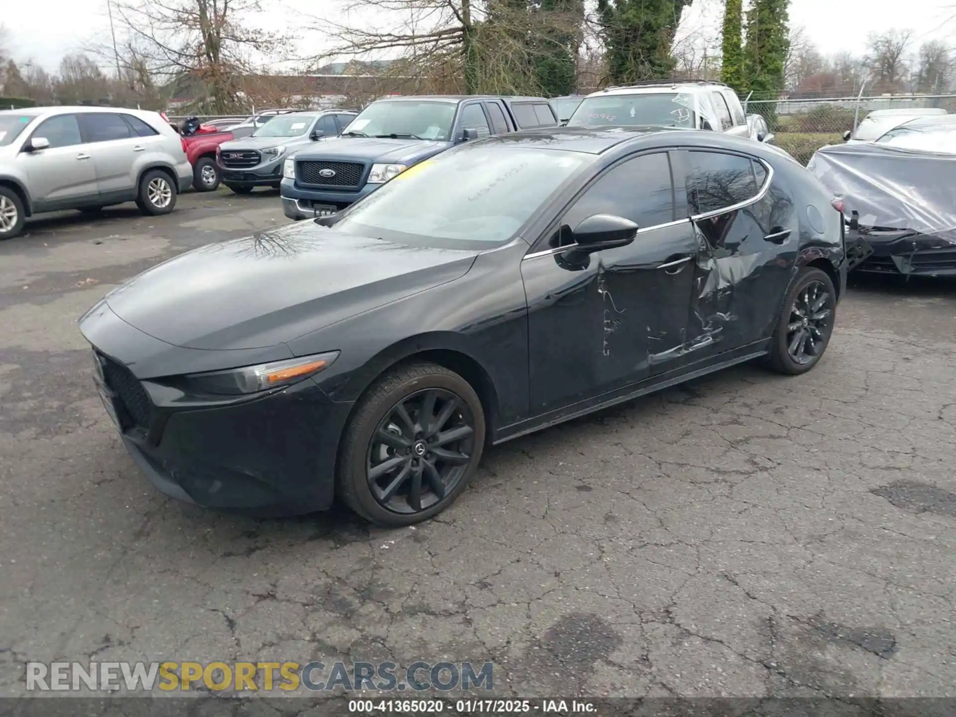 2 Photograph of a damaged car JM1BPAMM7P1607525 MAZDA MAZDA3 2023
