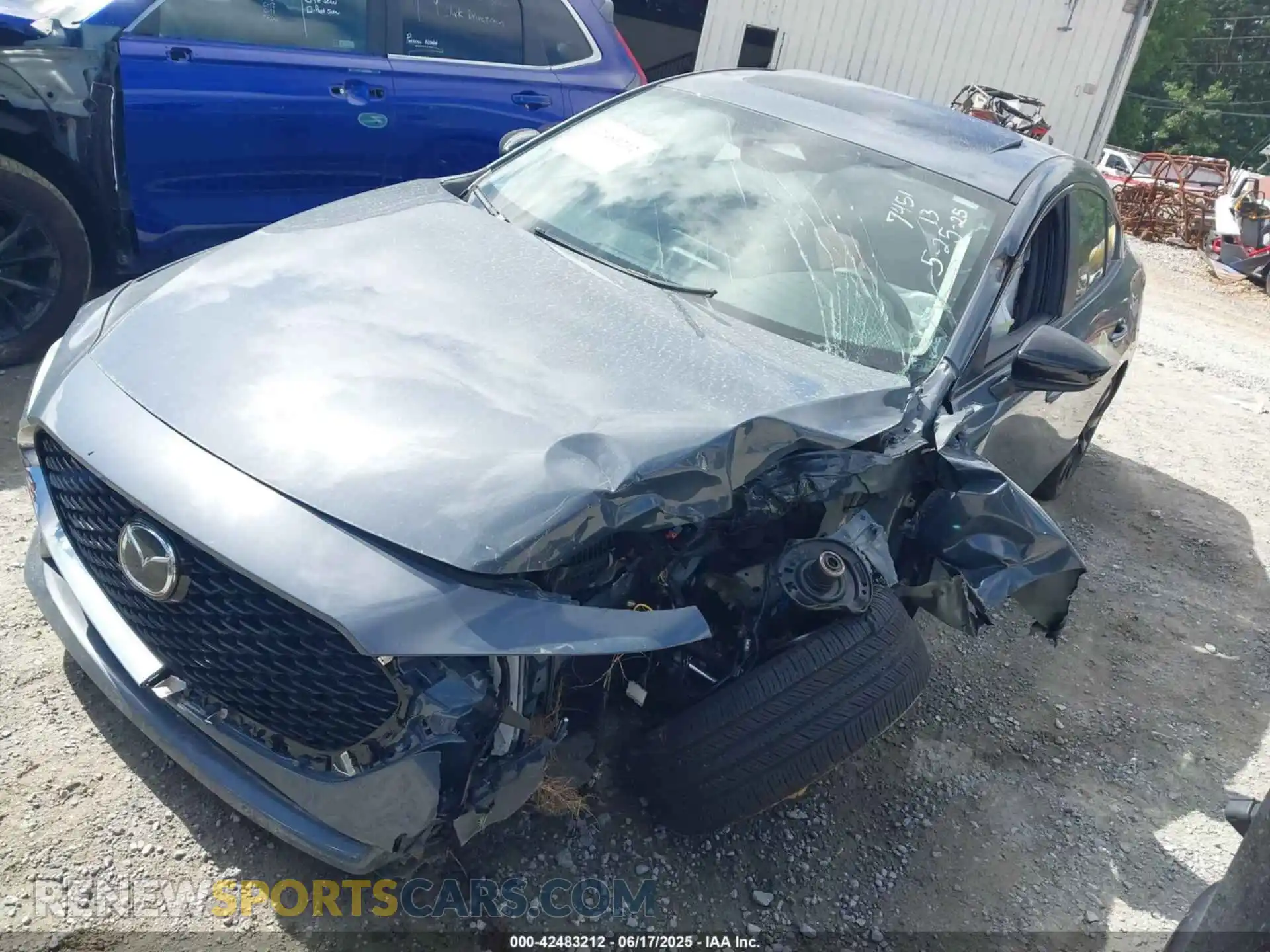 2 Photograph of a damaged car 3MZBPBCM4SM467451 MAZDA MAZDA3 2025