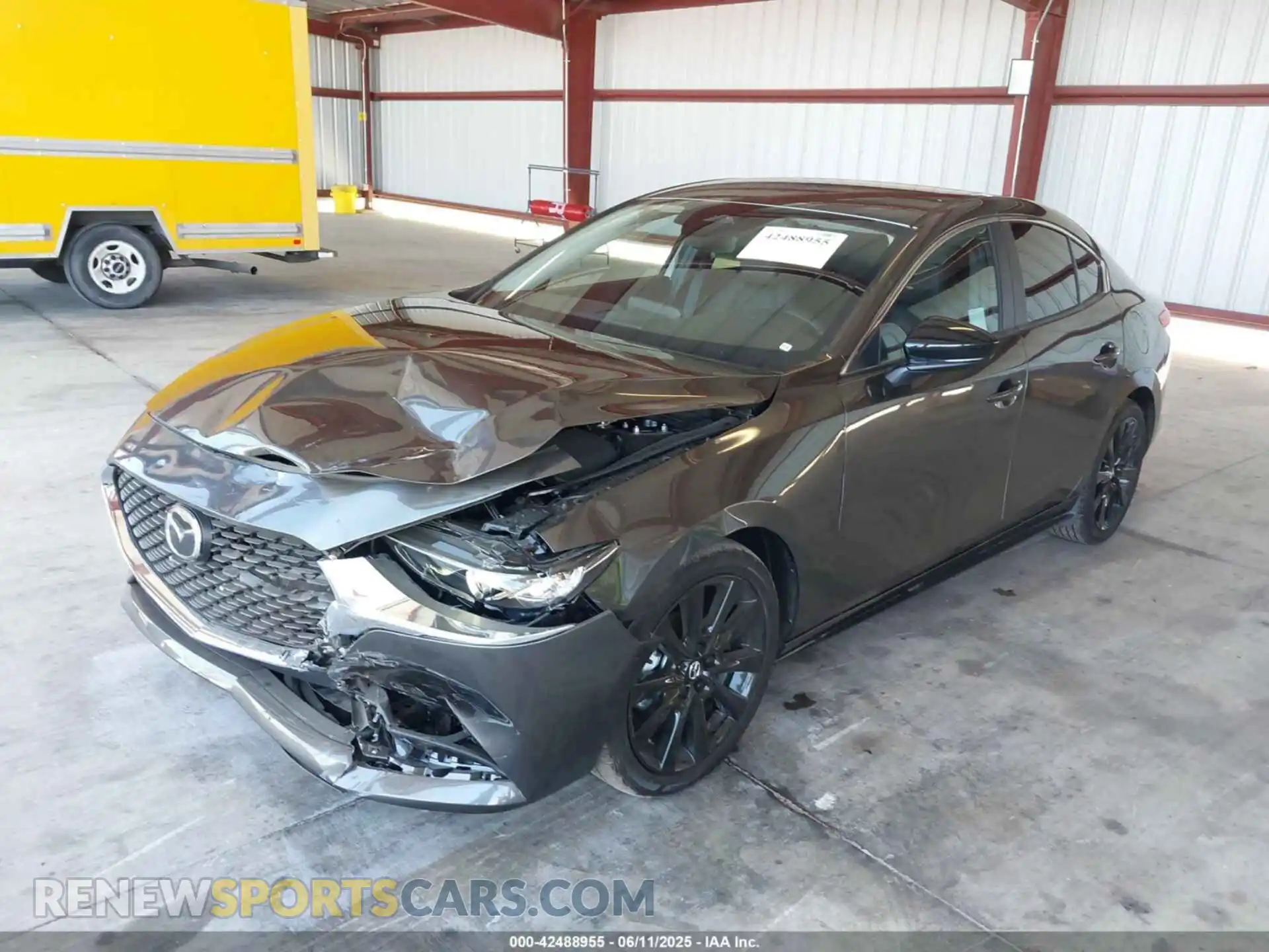 2 Photograph of a damaged car JM1BPABM0S1783392 MAZDA MAZDA3 2025