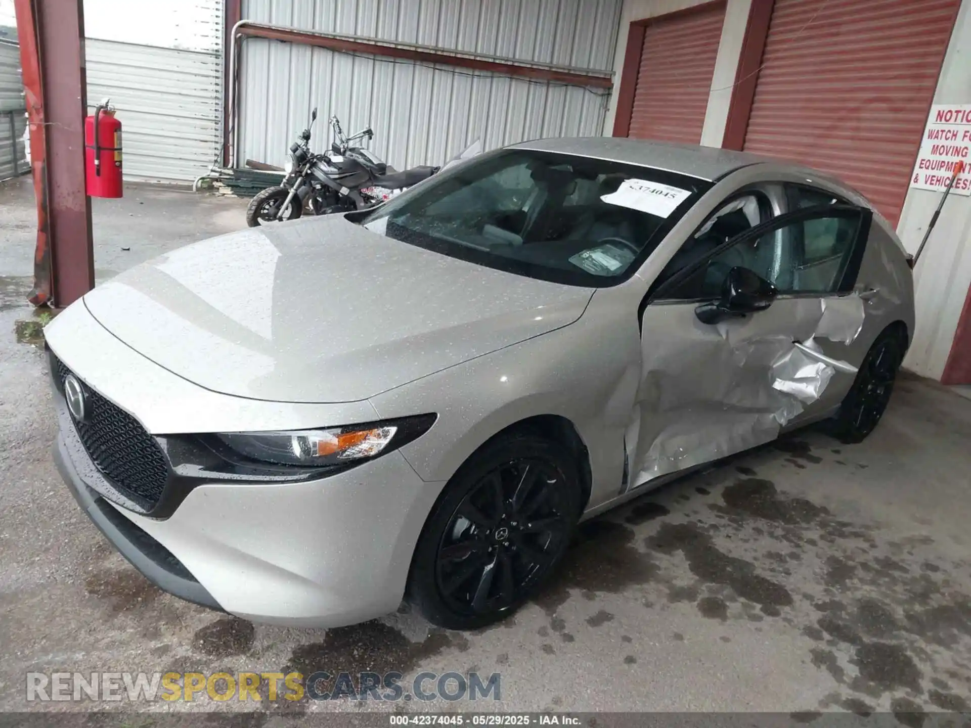 2 Photograph of a damaged car JM1BPAKM4S1753716 MAZDA MAZDA3 2025
