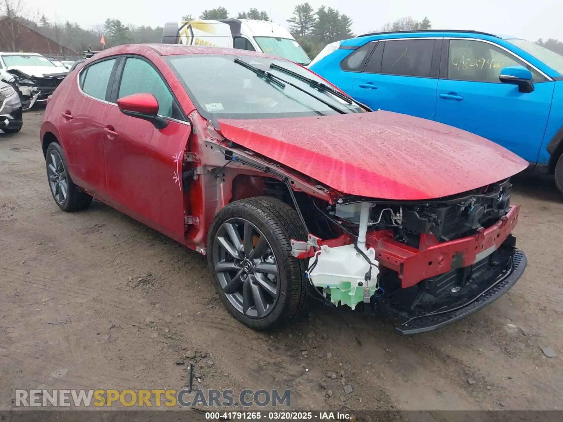 1 Photograph of a damaged car JM1BPALM1S1751954 MAZDA MAZDA3 2025