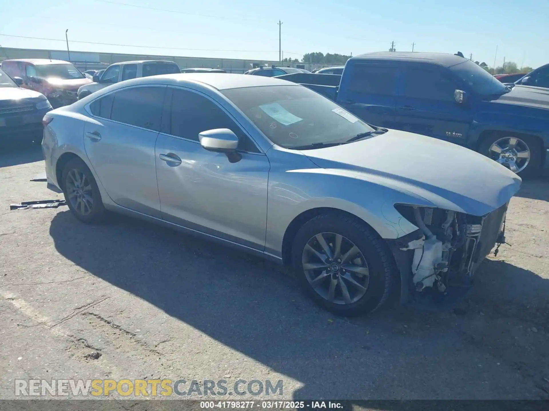 1 Фотография поврежденного автомобиля JM1GL1UM3K1508470 MAZDA MAZDA6 2019