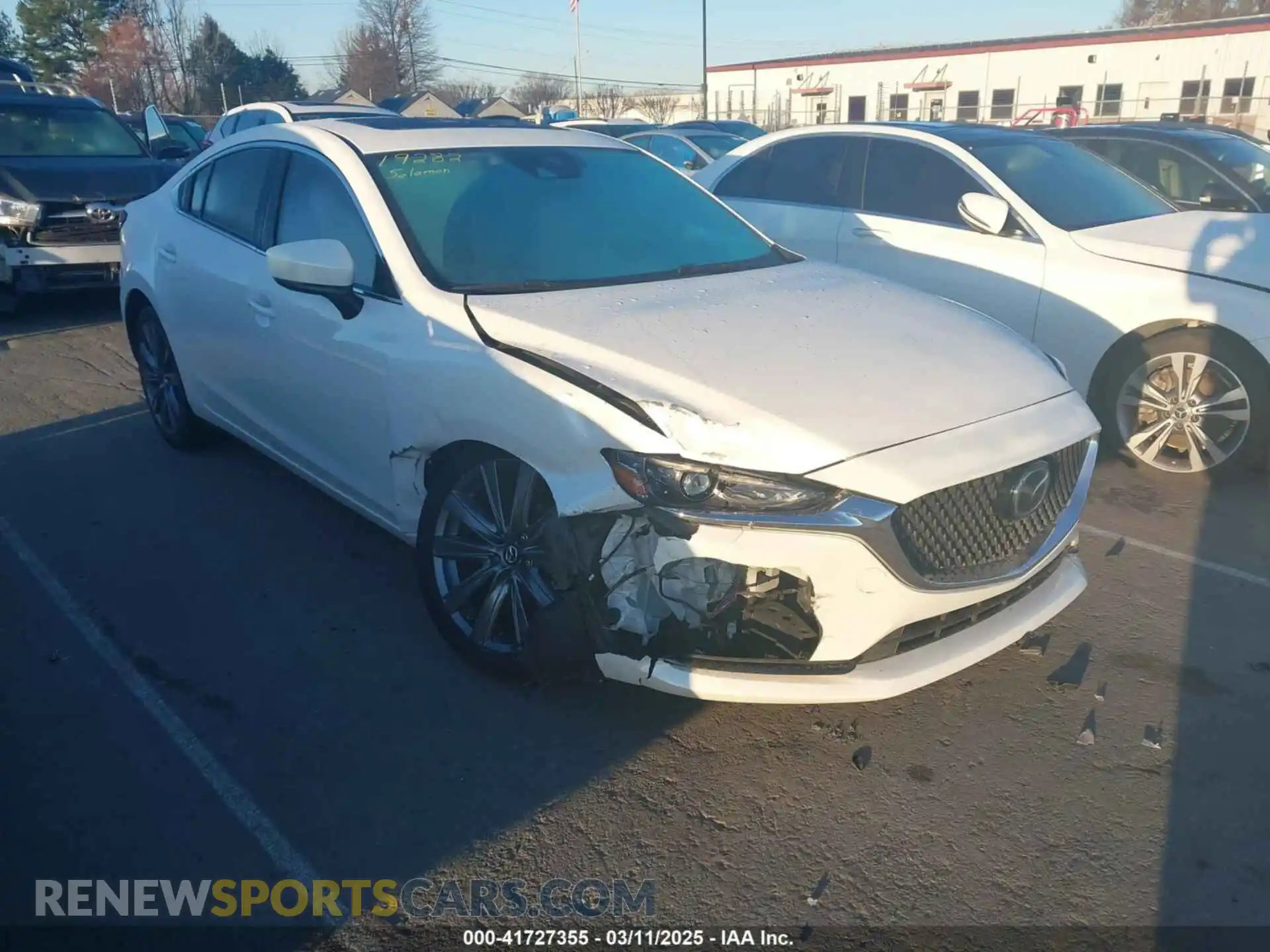 1 fotografías del automóvil dañado JM1GL1VM0K1506125 MAZDA MAZDA6 2019