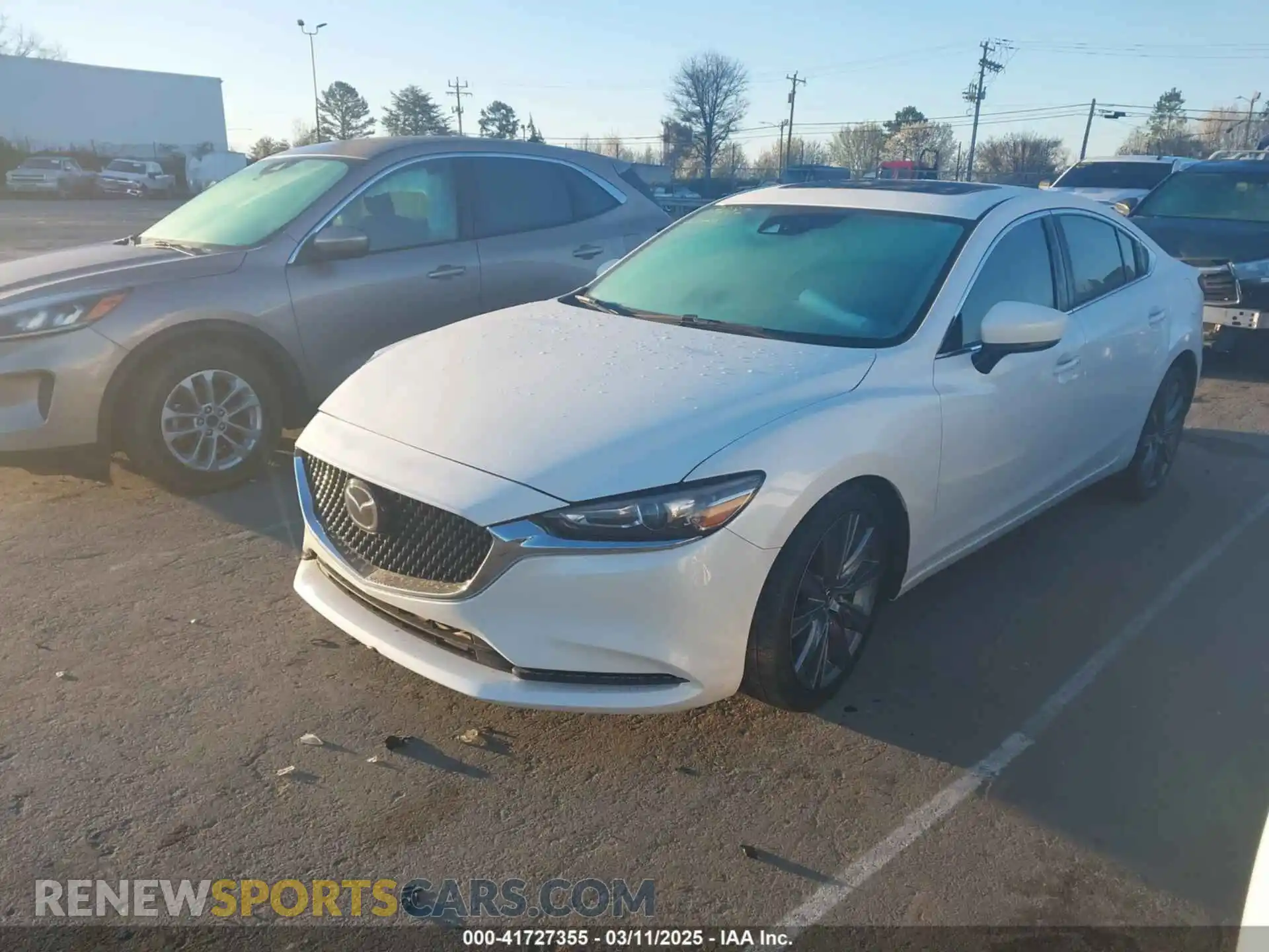2 fotografías del automóvil dañado JM1GL1VM0K1506125 MAZDA MAZDA6 2019