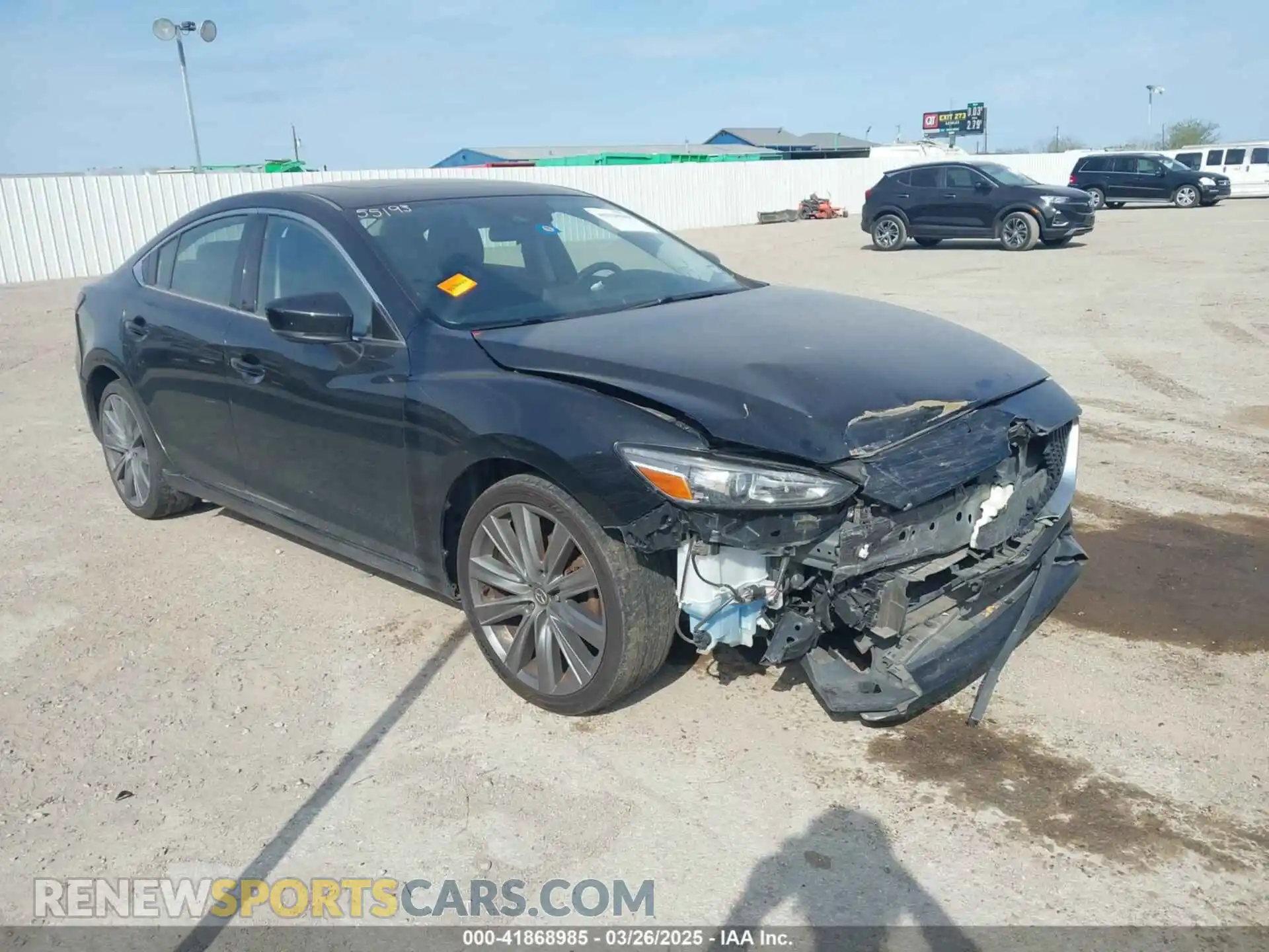 1 Photograph of a damaged car JM1GL1VM9K1505782 MAZDA MAZDA6 2019