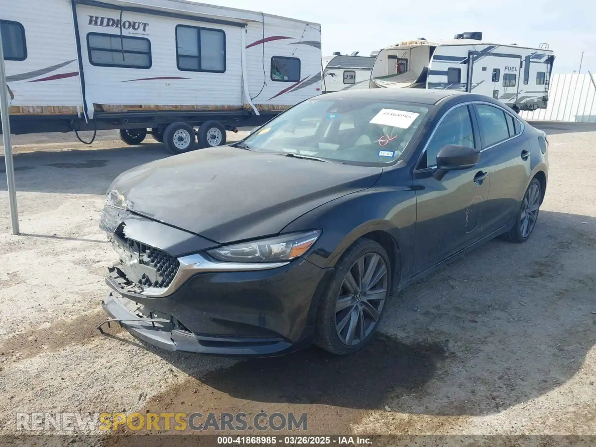 2 Photograph of a damaged car JM1GL1VM9K1505782 MAZDA MAZDA6 2019